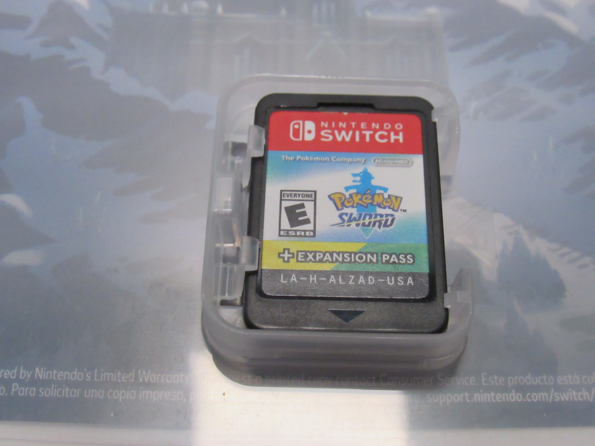 Pokemon Sword + Pokemon Sword Expansion Pass Nintendo Switch Game