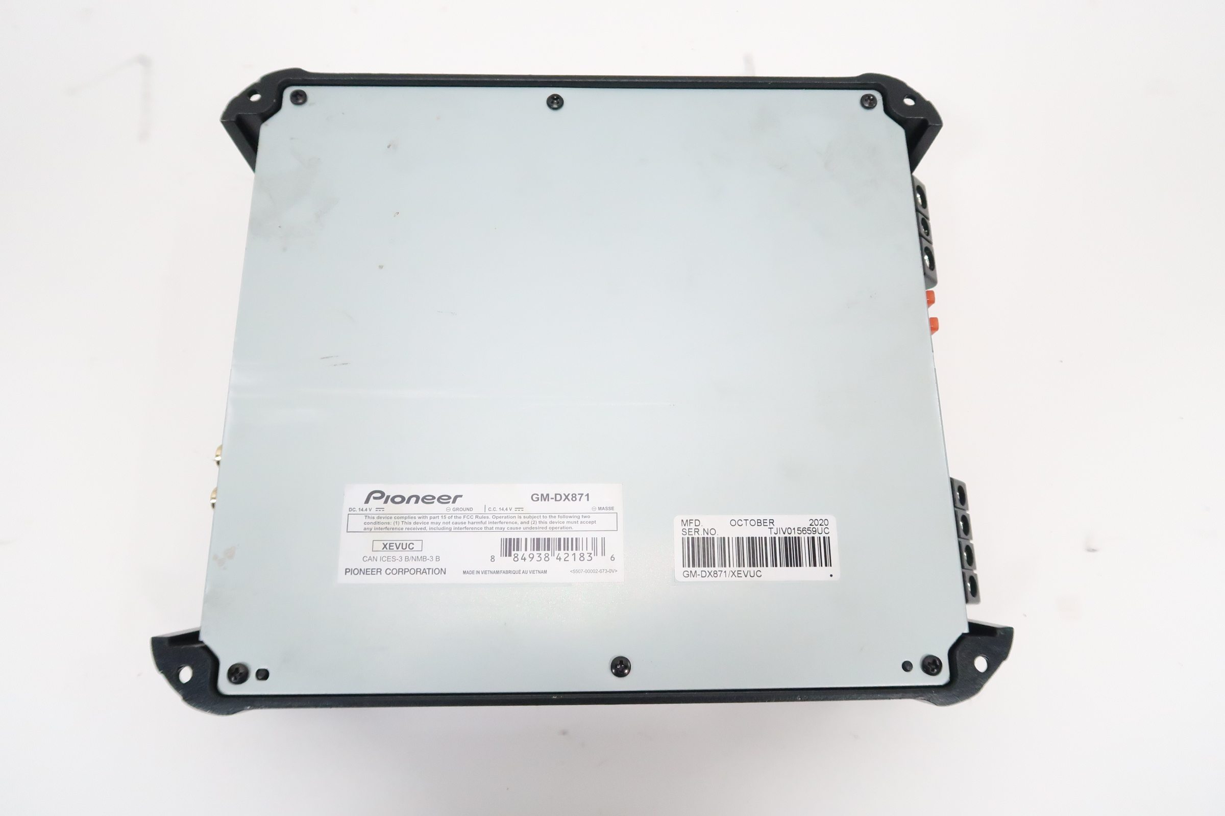 Pioneer GM-DX871 Class D Mono Block 1600W Amplifier