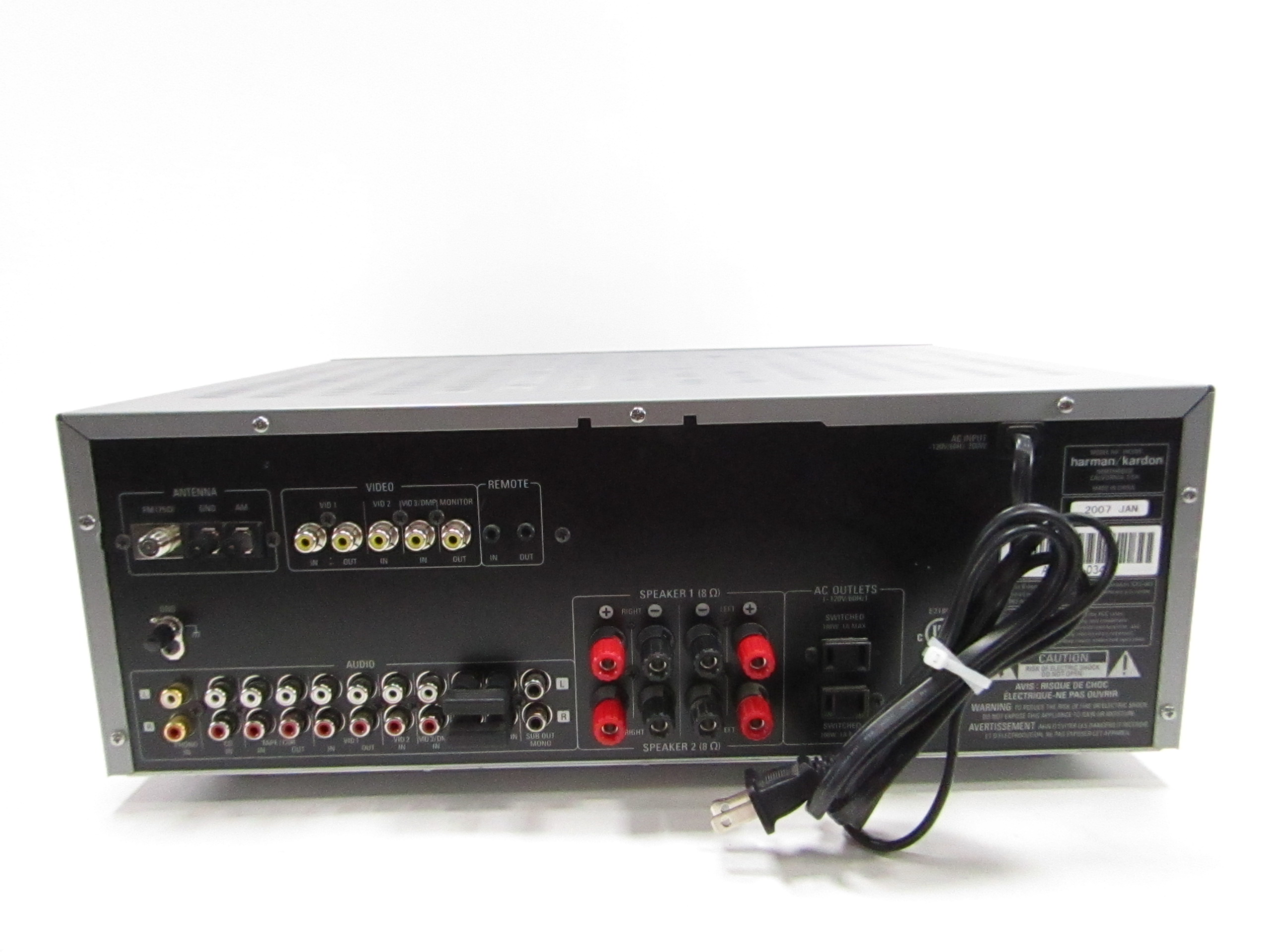 Harmon Kardon HK 3385 2 Channel 160 Watt Receiver