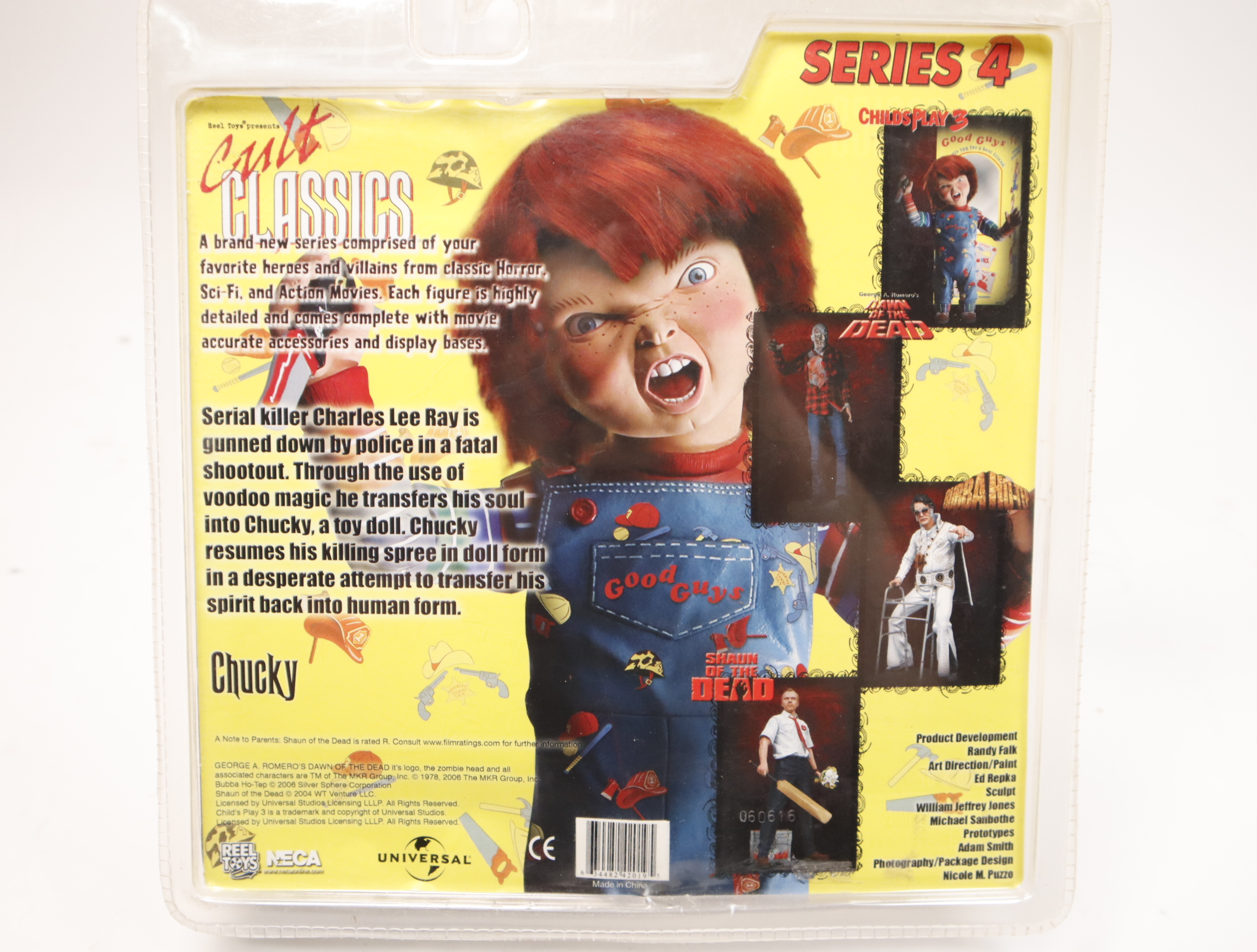 NECA Reel Toys Cult Classics SERIES 4 Child's Play 3 Chucky 5