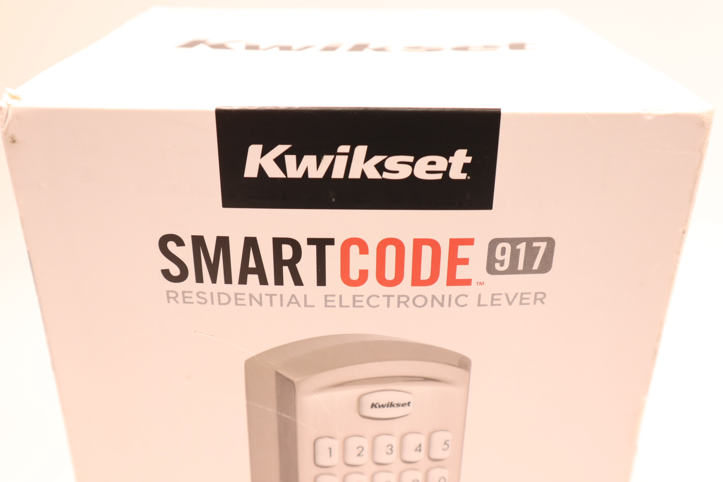 Kwikset Smartcode 917 99170-001 Residential Lever Keypad Lock Satin Nickel