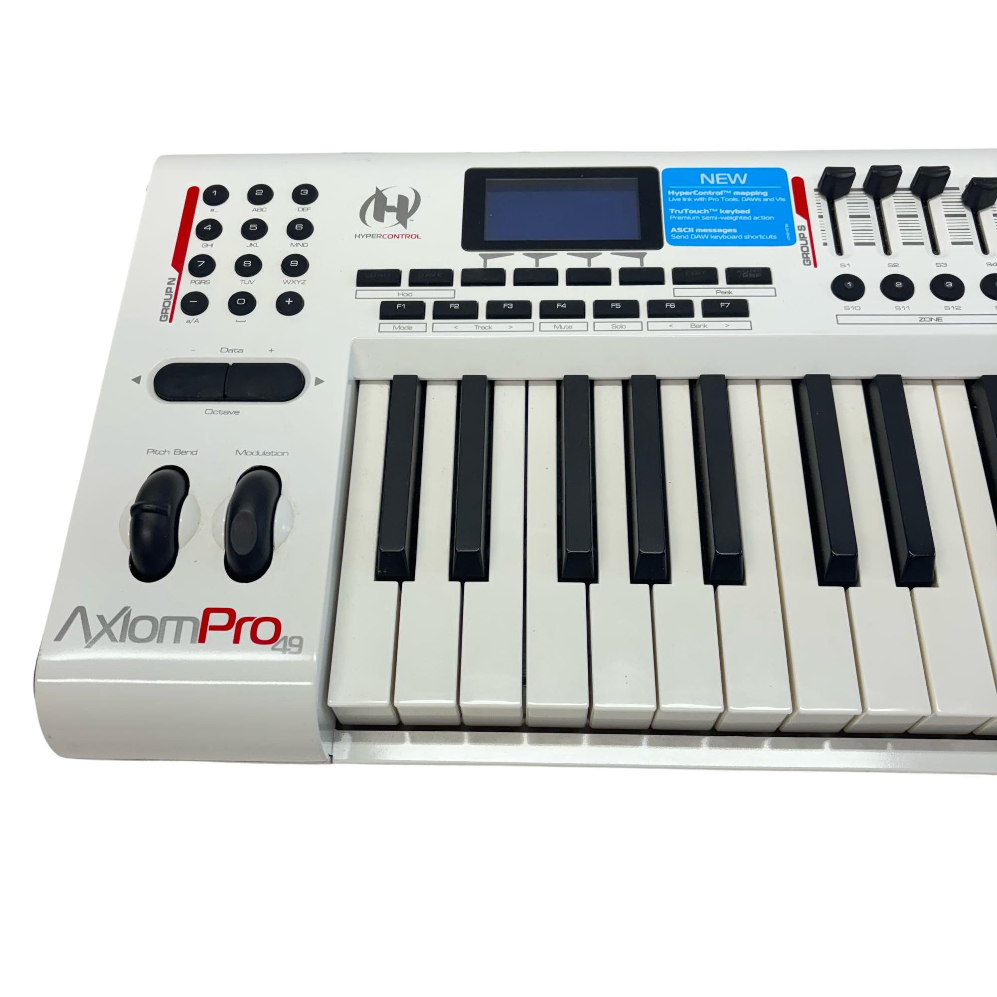 M-Audio Axiom Pro 49 MIDIキーボード M-Audio Axiom Pro 49 Midi Keyboard HyperControl Technology