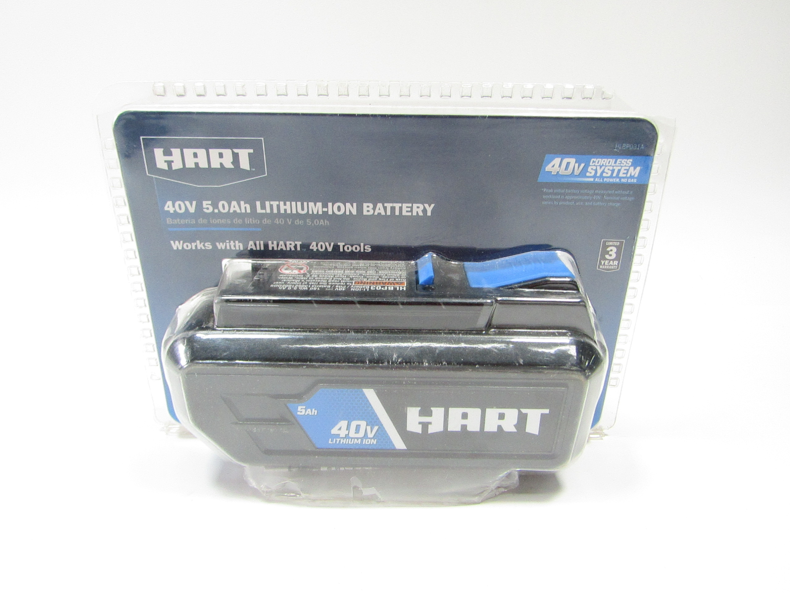 HART (40 volts 5.0Ah) hotsell Lithium-ion battery