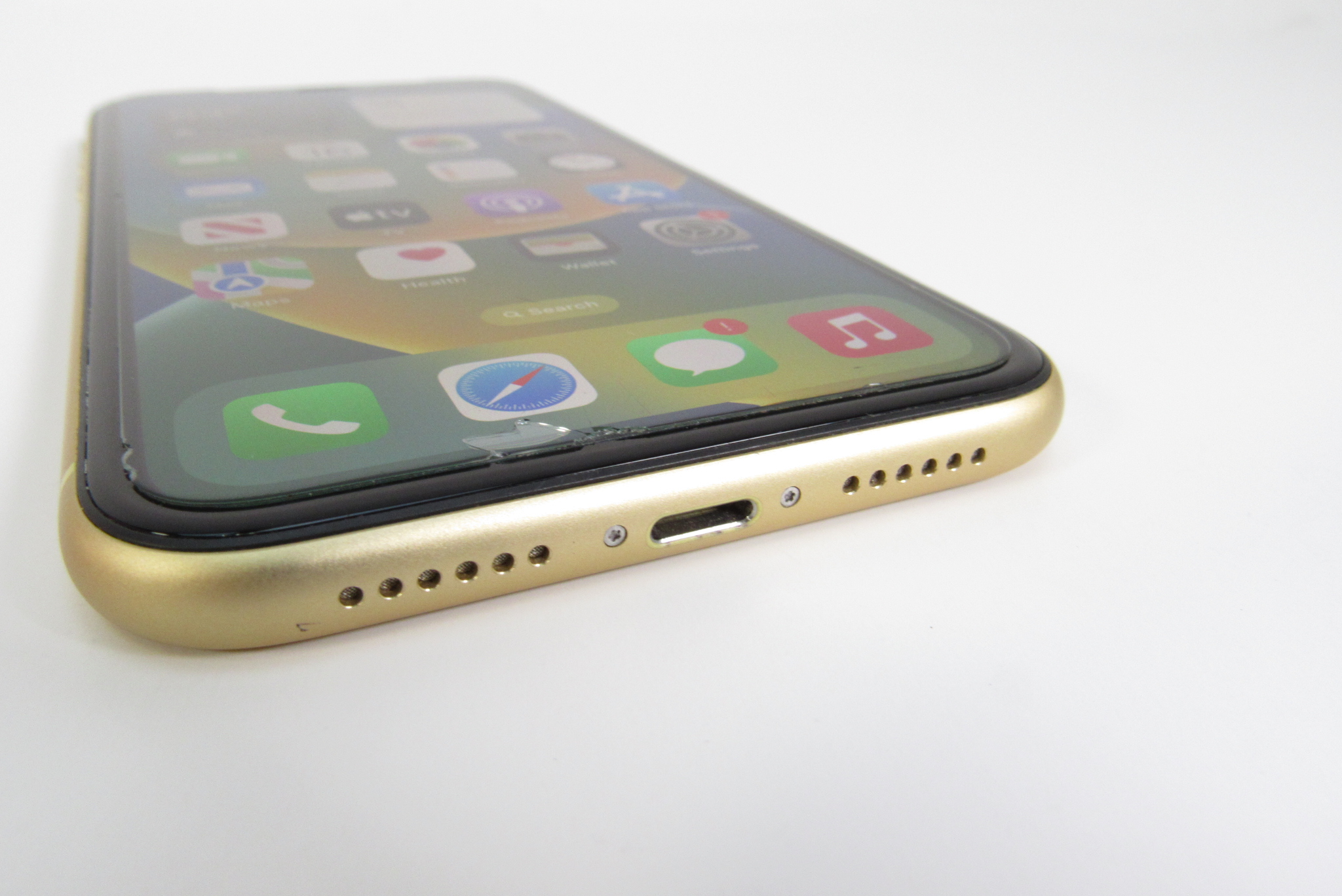 Apple iPhone XR ゴールド Apple iPhone XR NT332LL/A Unlocked 64GB 6.1'' Smartphone