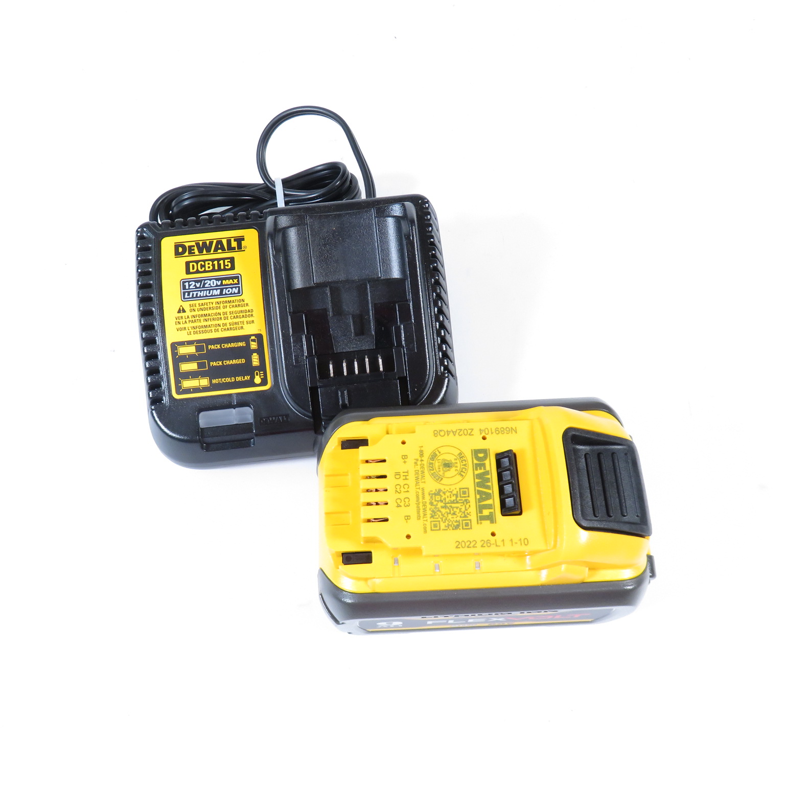 DEWALT DCB609 FLEXVOLT 20-Volt /60-Volt MAX Lithium-Ion Ah