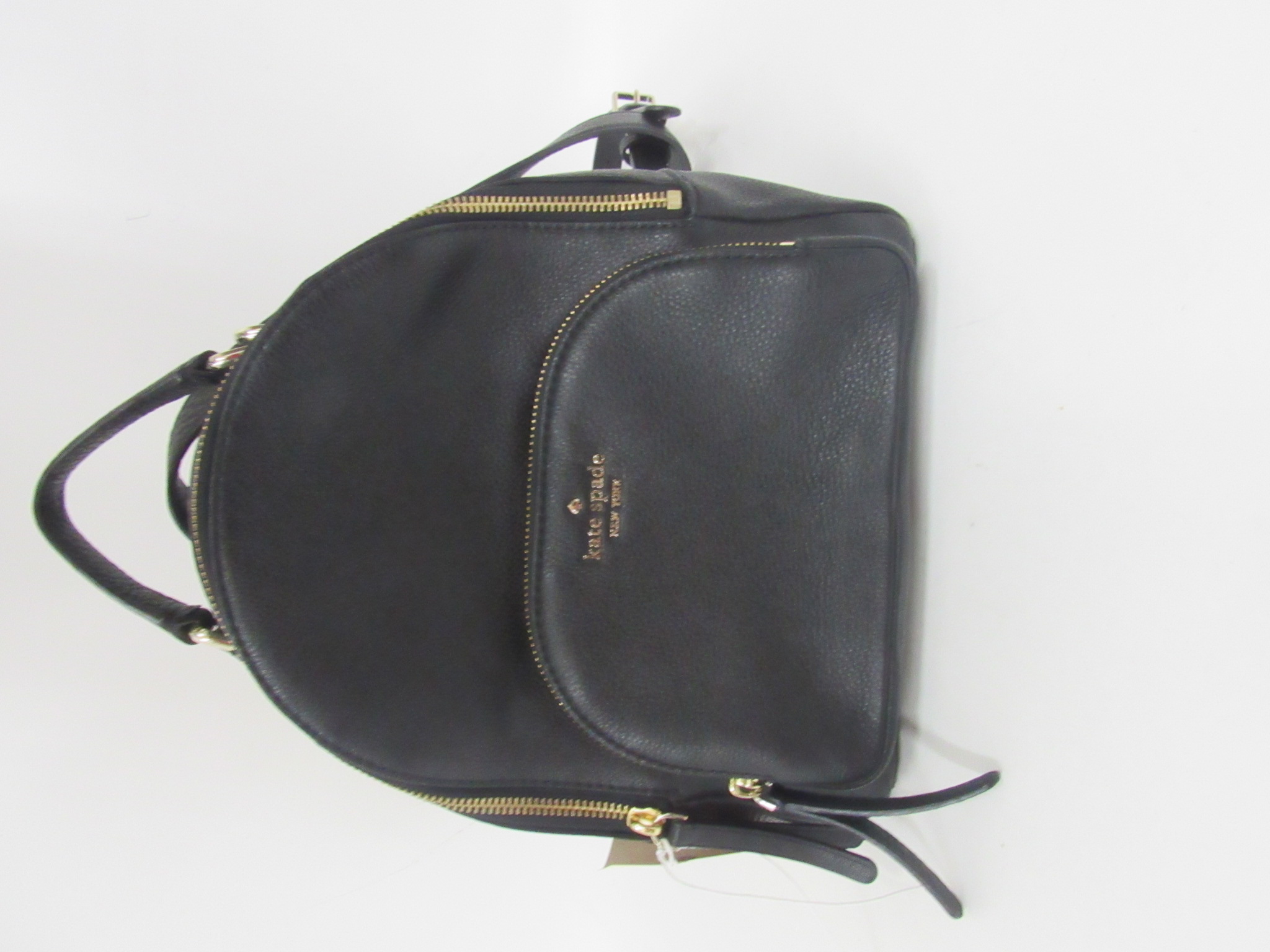 Kate spade black mini backpack online