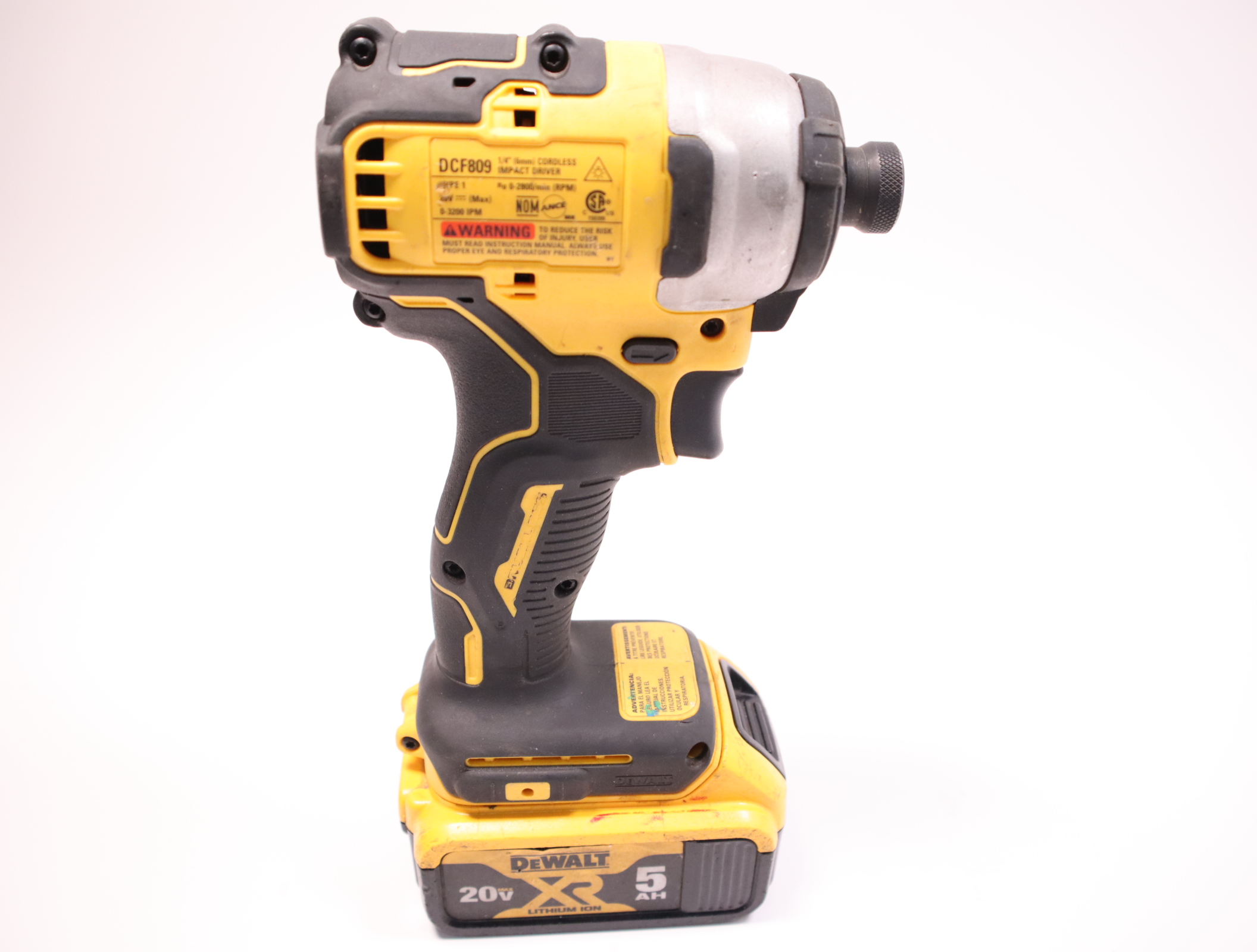 DeWalt DCF809 1/4" Cordless Impact Driver Kit 20V