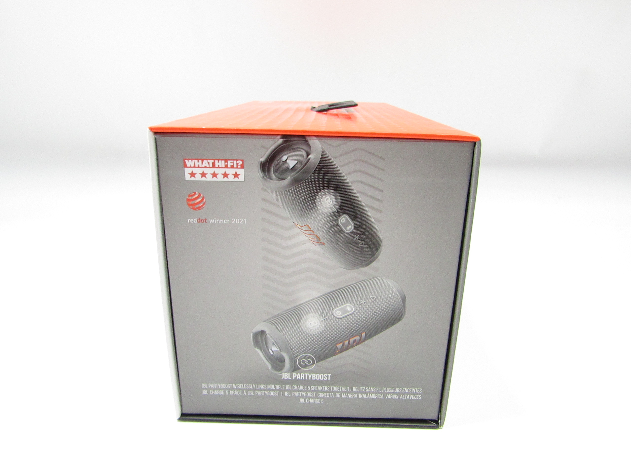 JBL Charge 5 Gray Waterproof Portable Bluetooth Speaker