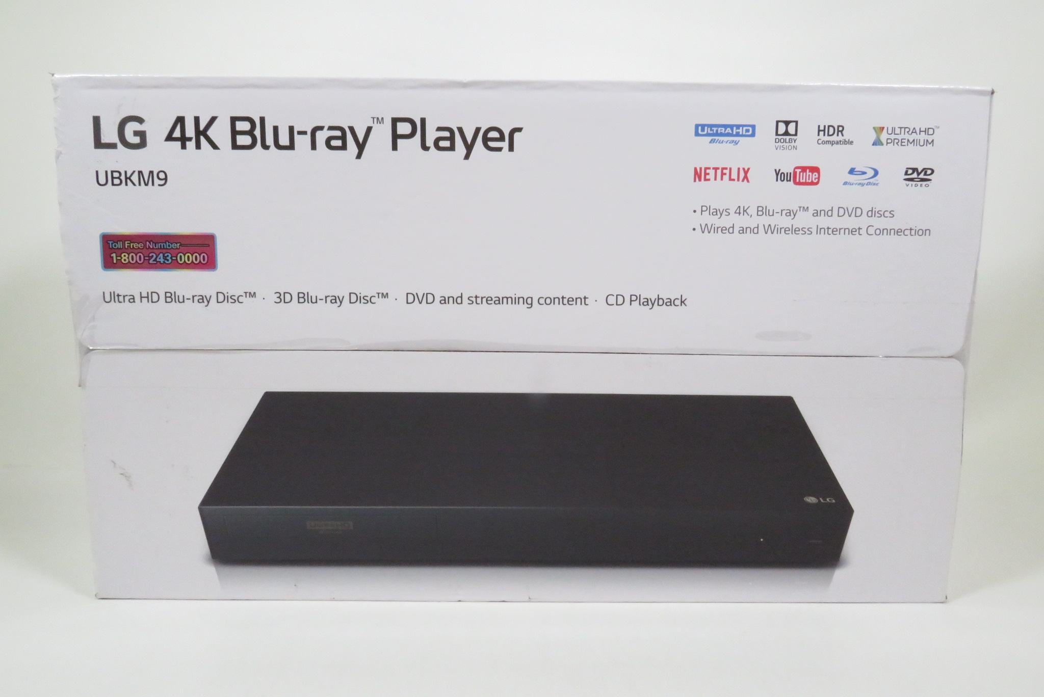 *NEW* LG UBKM9 Ultra-HD Blu-Ray Player