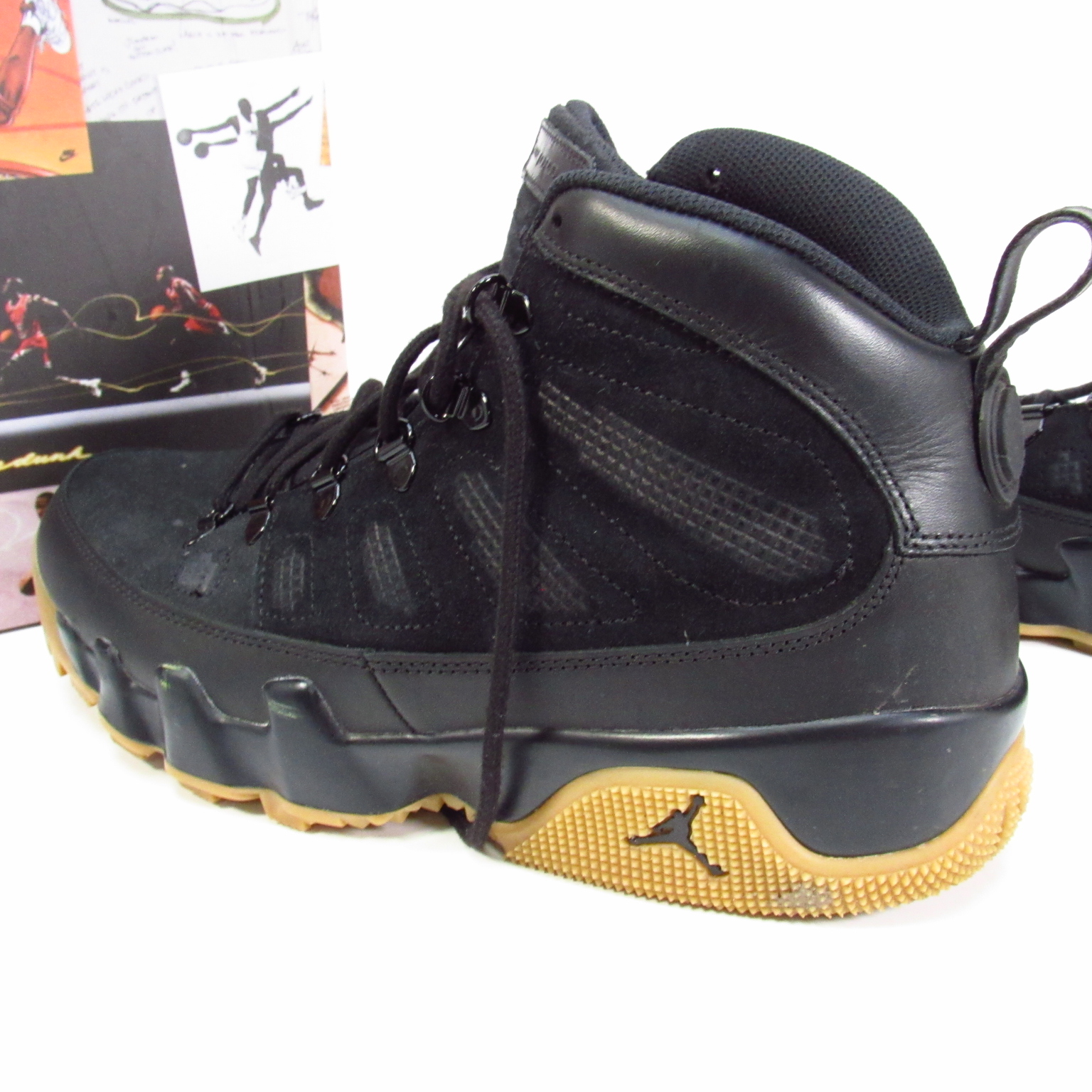 air jordan 9 retro boot nrg black gum