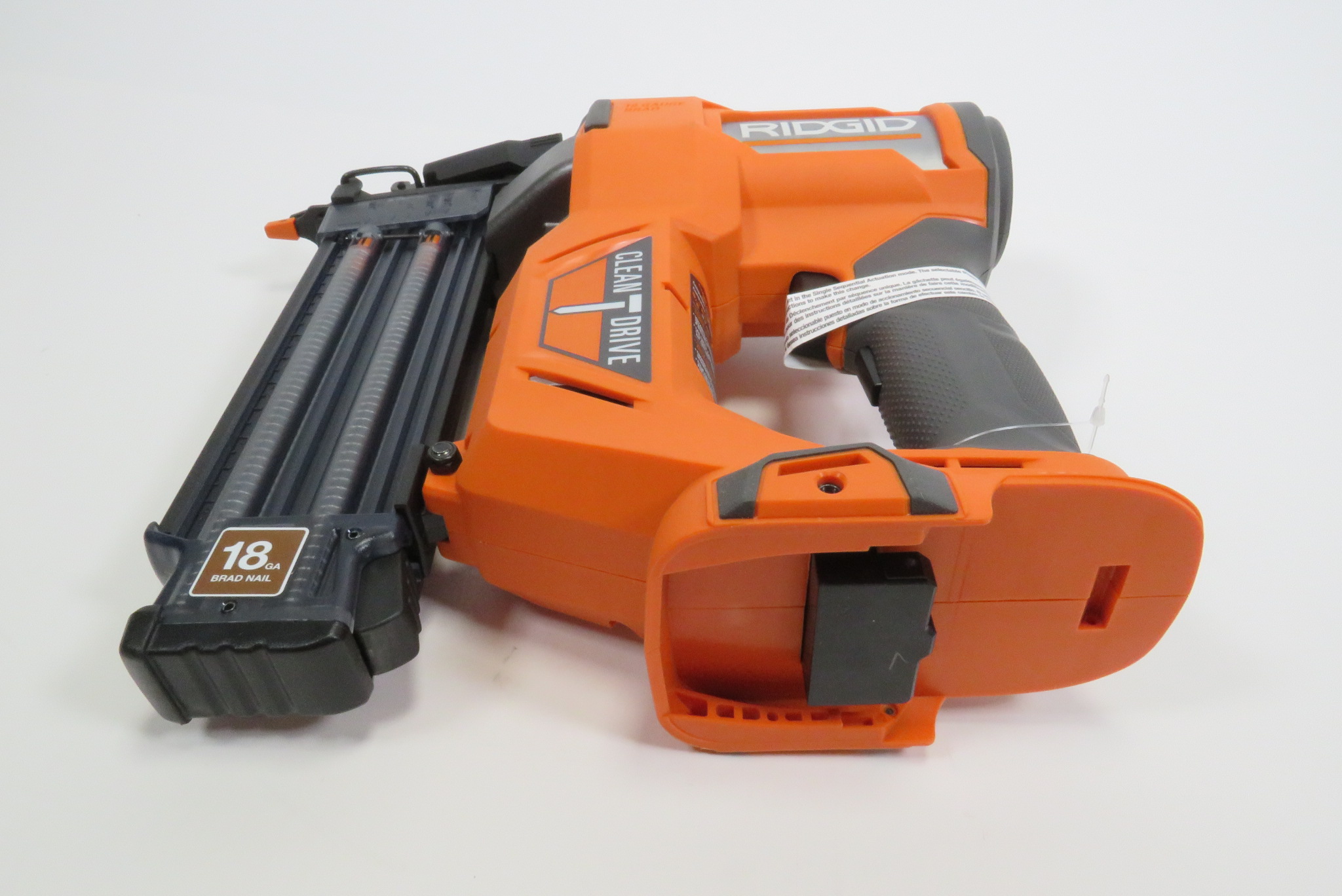 Ridgid R09891 18v 18 Gauge 2 1 8 Brushless Cordless Brad Nailer