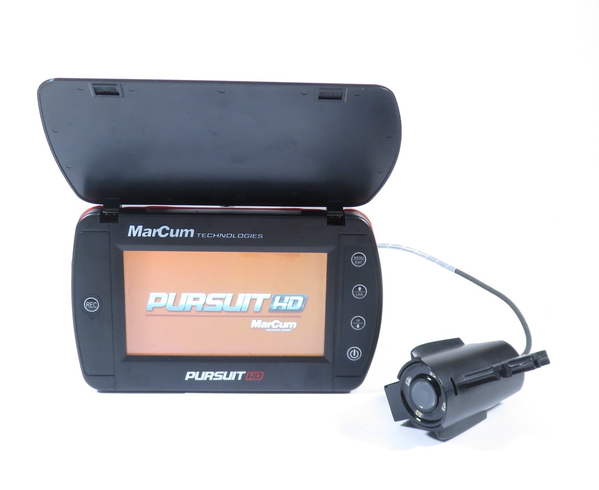 How To Set Up Underwater Cameras and Get Good Footage! ~Marcum Pursuit HD  Review/Fish~ 