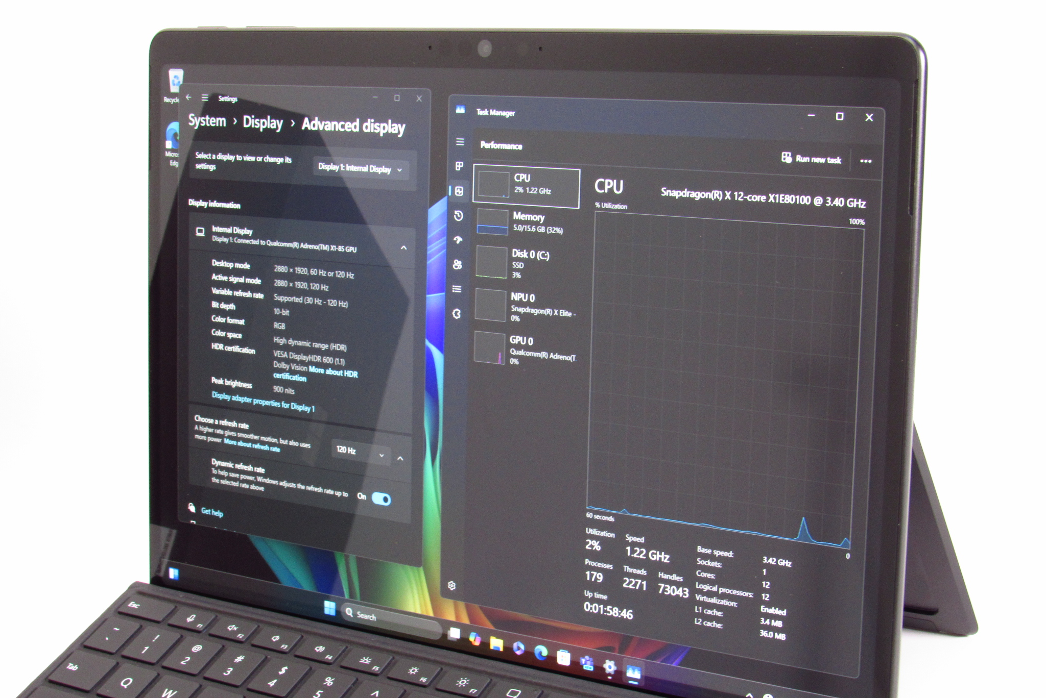 Microsoft Surface Pro (2076) Snapdragon X 3.4GHz 16GB RAM Microsoft Surface Pro (2076) Snapdragon X 3.4GHz 16GB RAM