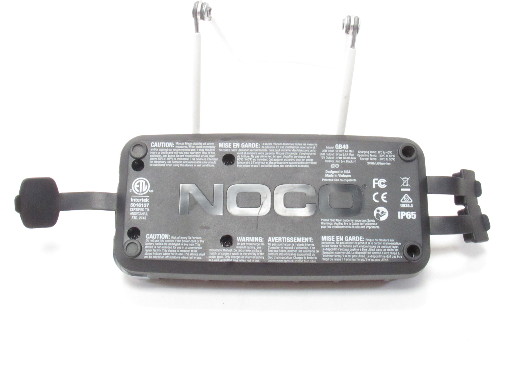 Noco GB40 Genius Boost Plus 1000 Amp 12V Automotive Battery Jumper