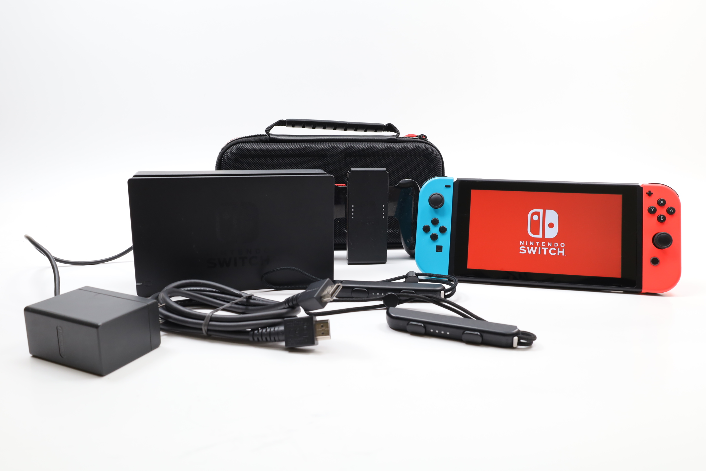 Nintendo Switch HAC-001(-01) 32GB Video Game System - Blue/Red (4873)