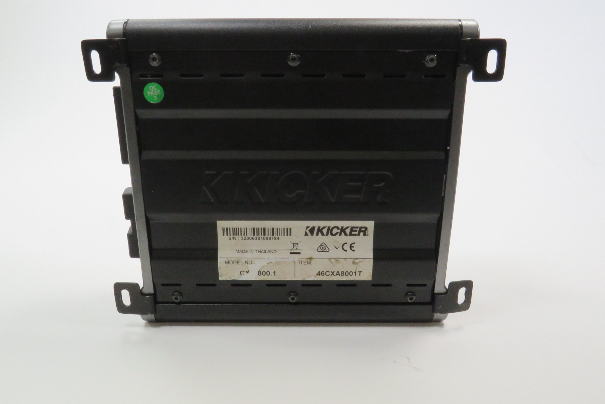 Kicker CX Series Class-D Mono Amplifier - 46CXA8001