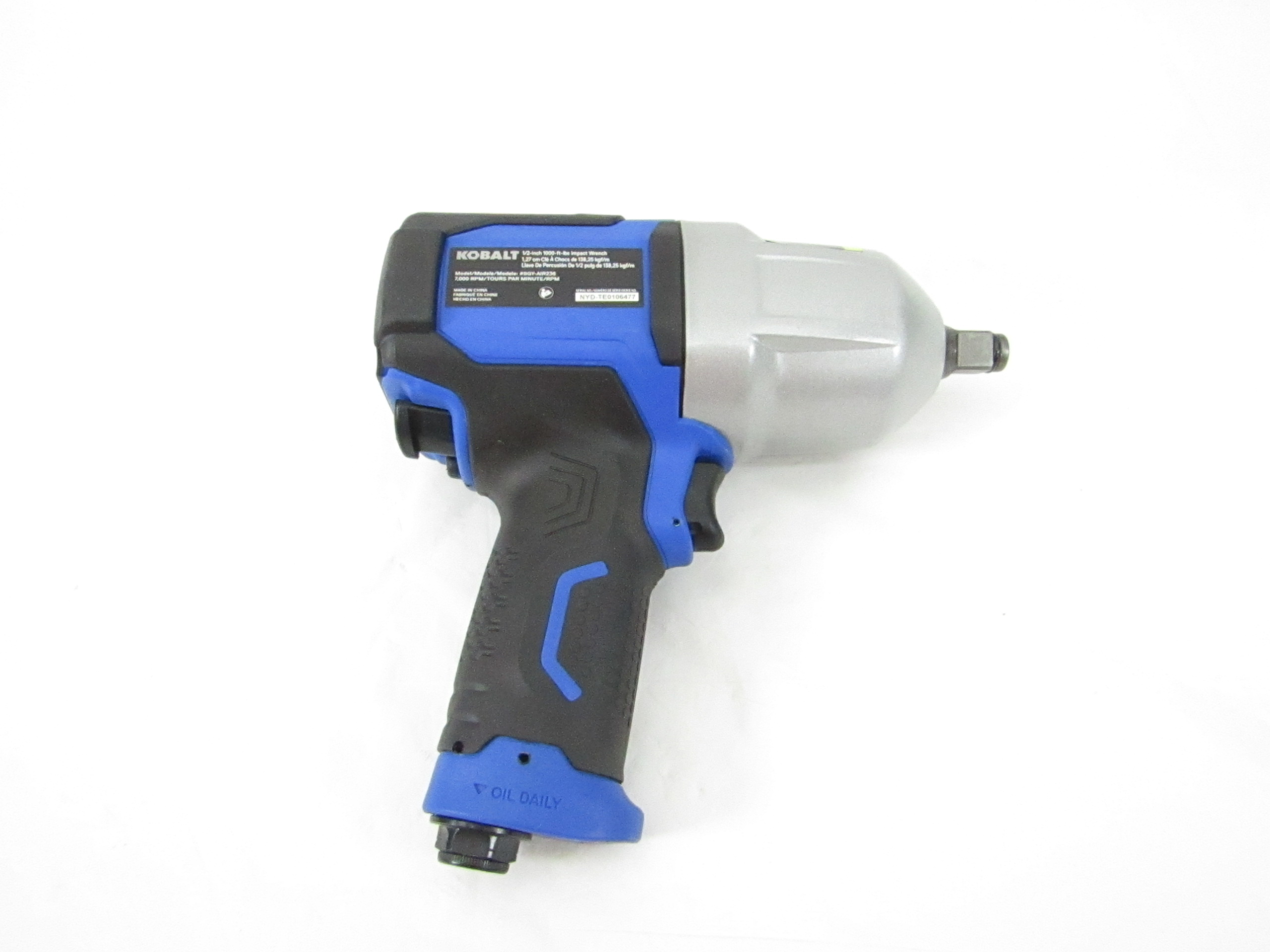 KOBALT Clé à chocs sans fil Kobat 24 V Max, 1/2 po, bleue et noire