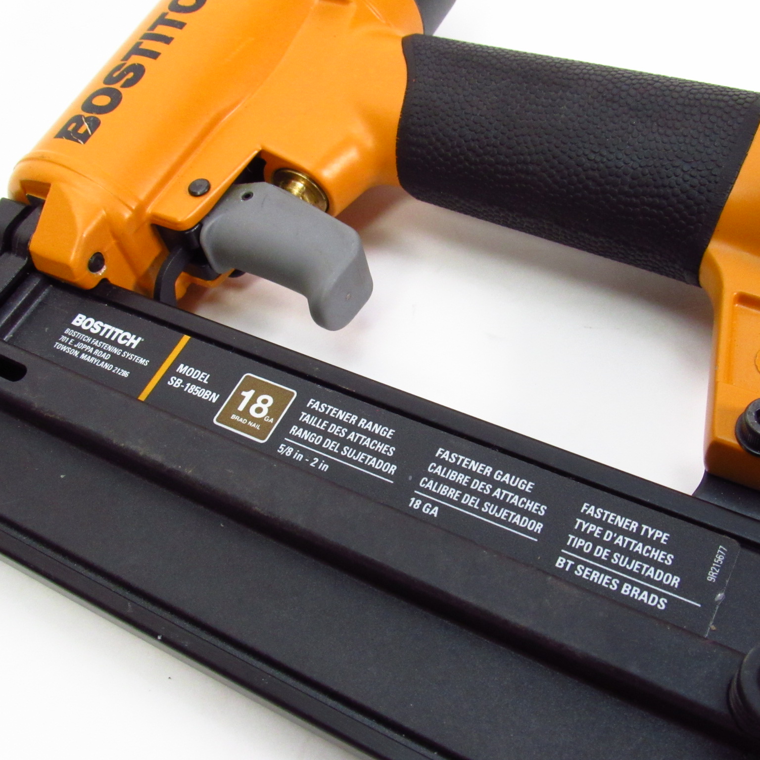 Bostitch SB1850BN 18Gauge Air Pneumatic Brad Nailer