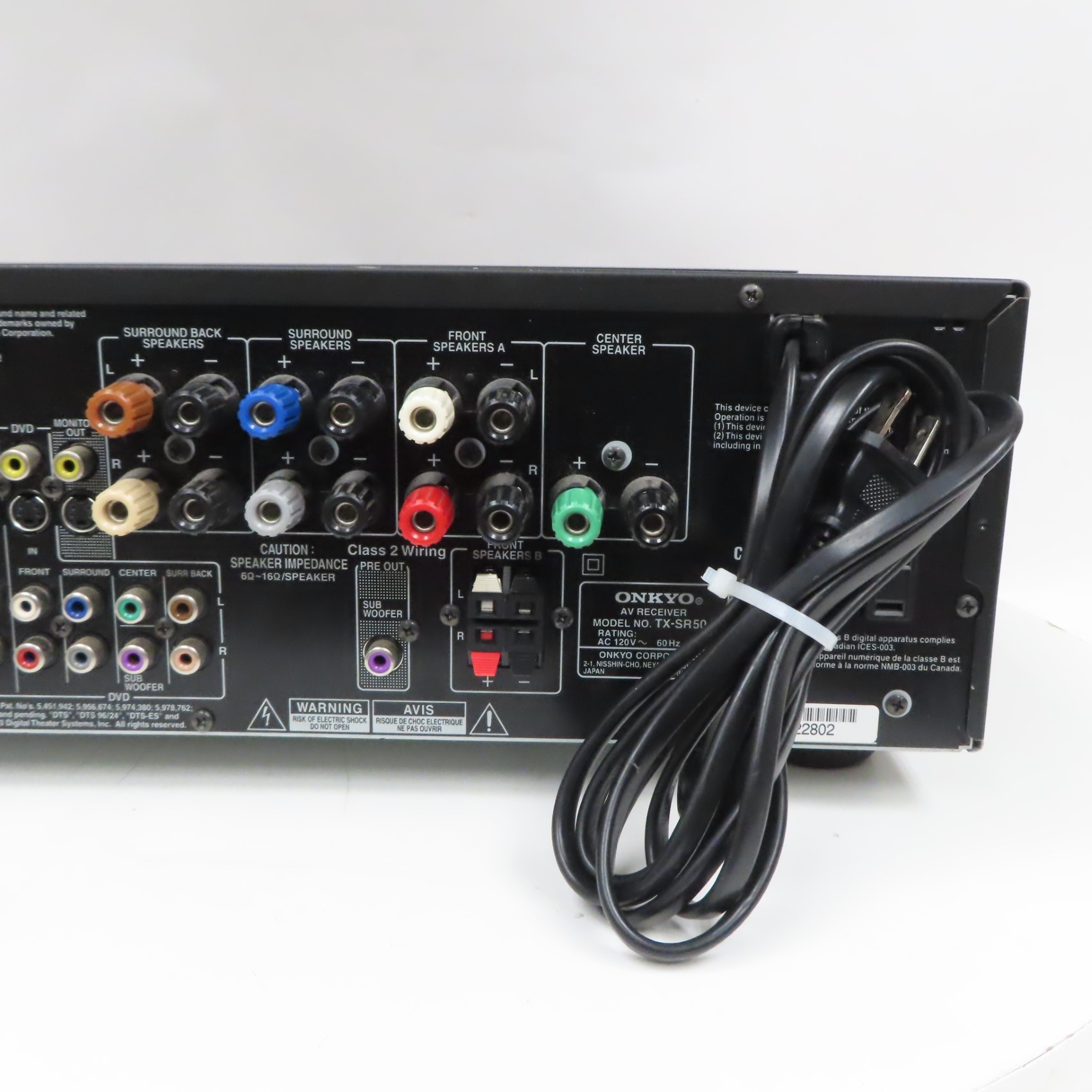 Onkyo TX-SR504 75W RMS 7.1-Channel Home Theater Receiver (Local Pick-Up ...