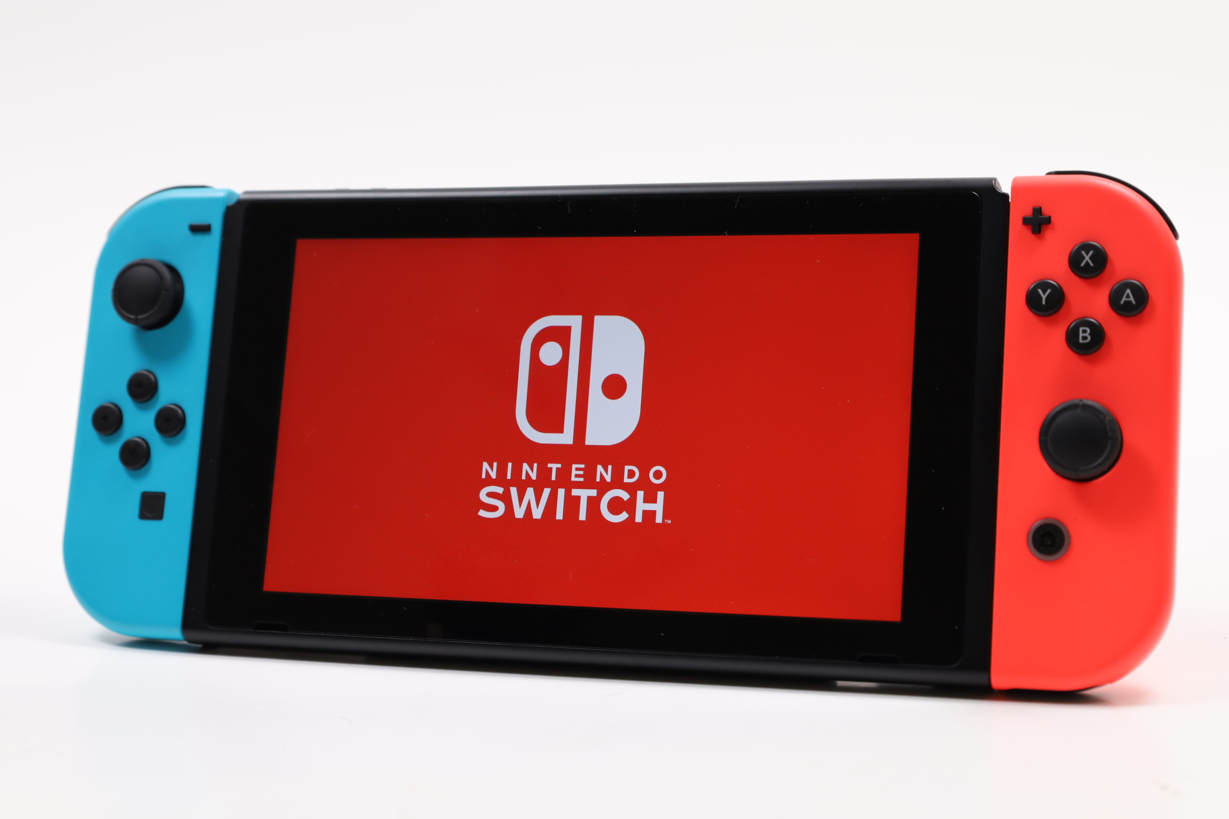 Nintendo Switch HAC-001(-01) 32GB Video Game System - Blue/Red (8553)