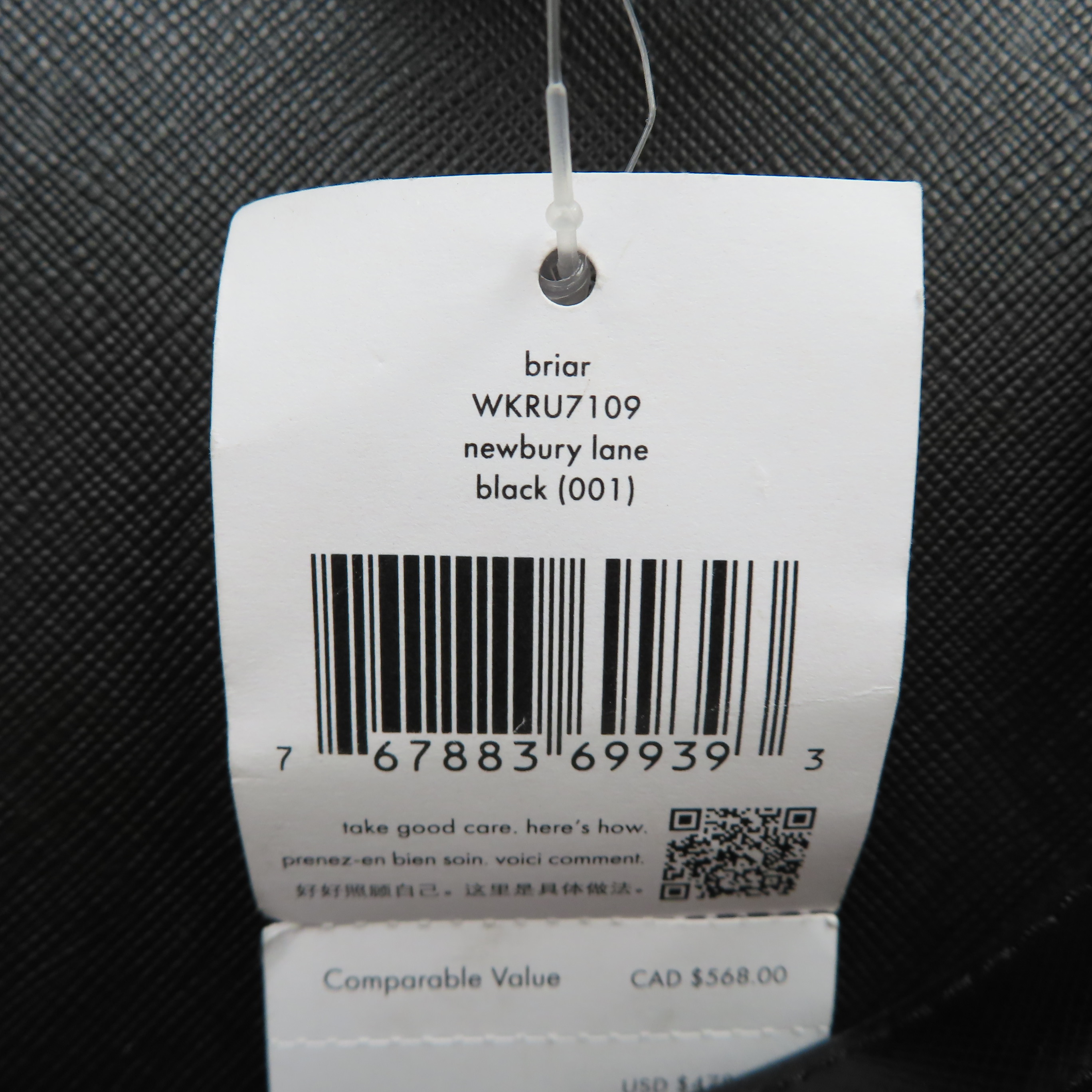 Top 45+ imagen kate spade barcode - Thptnganamst.edu.vn