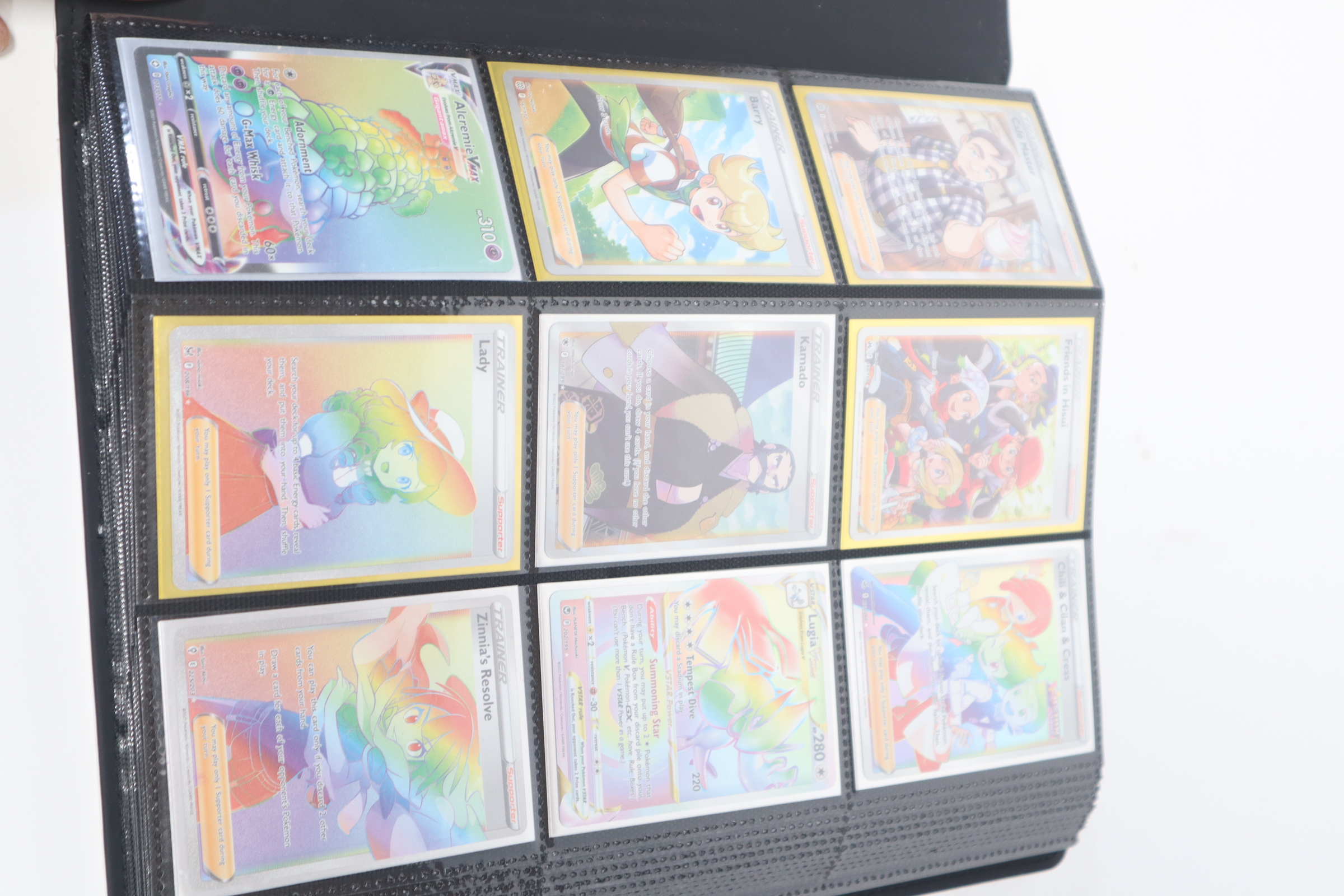 321 Pokemon Cards / White Pokemon Card Book