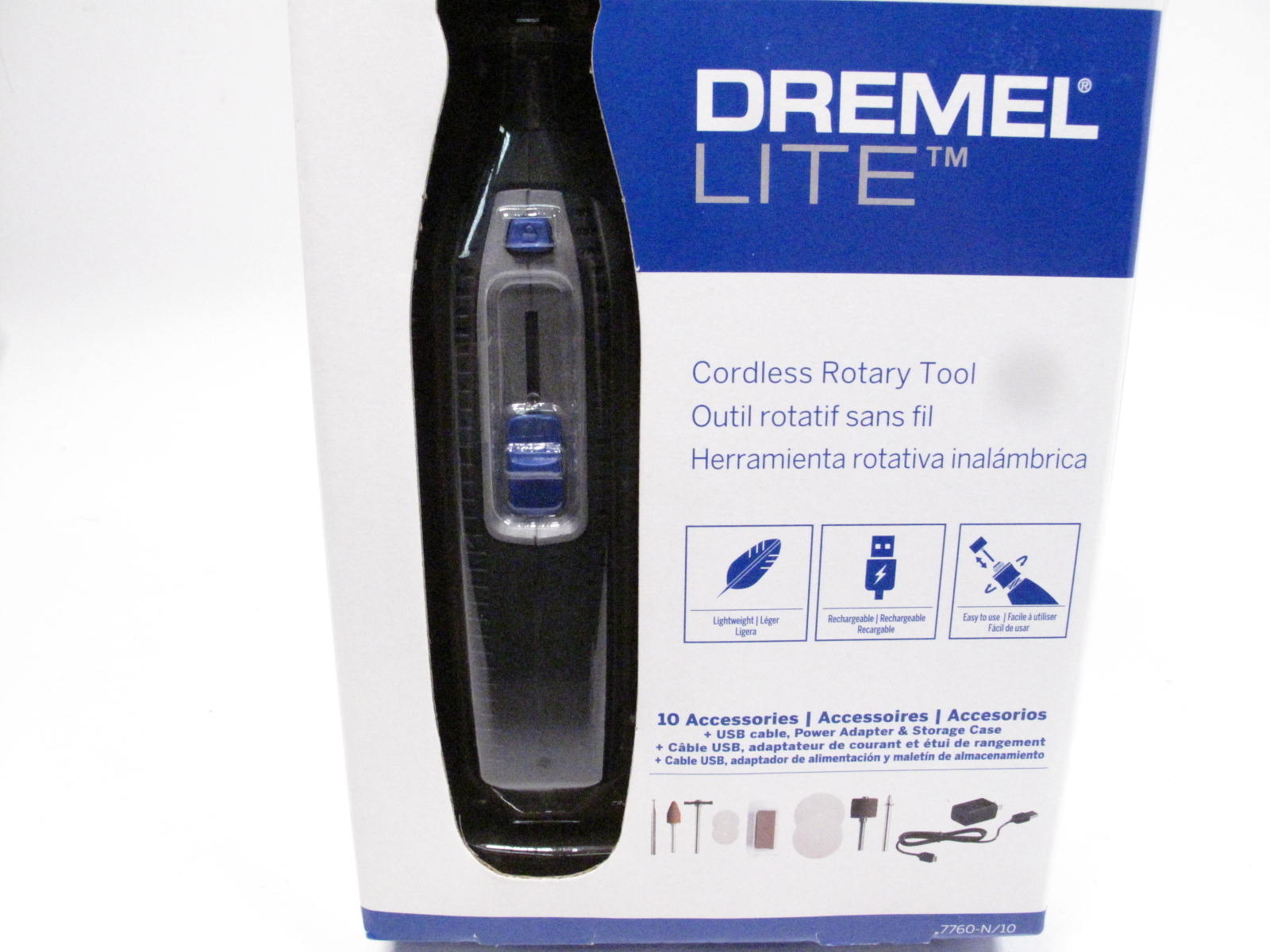 Dremel Lite 7760N/10 4V Cordless Rotary Tool Kit