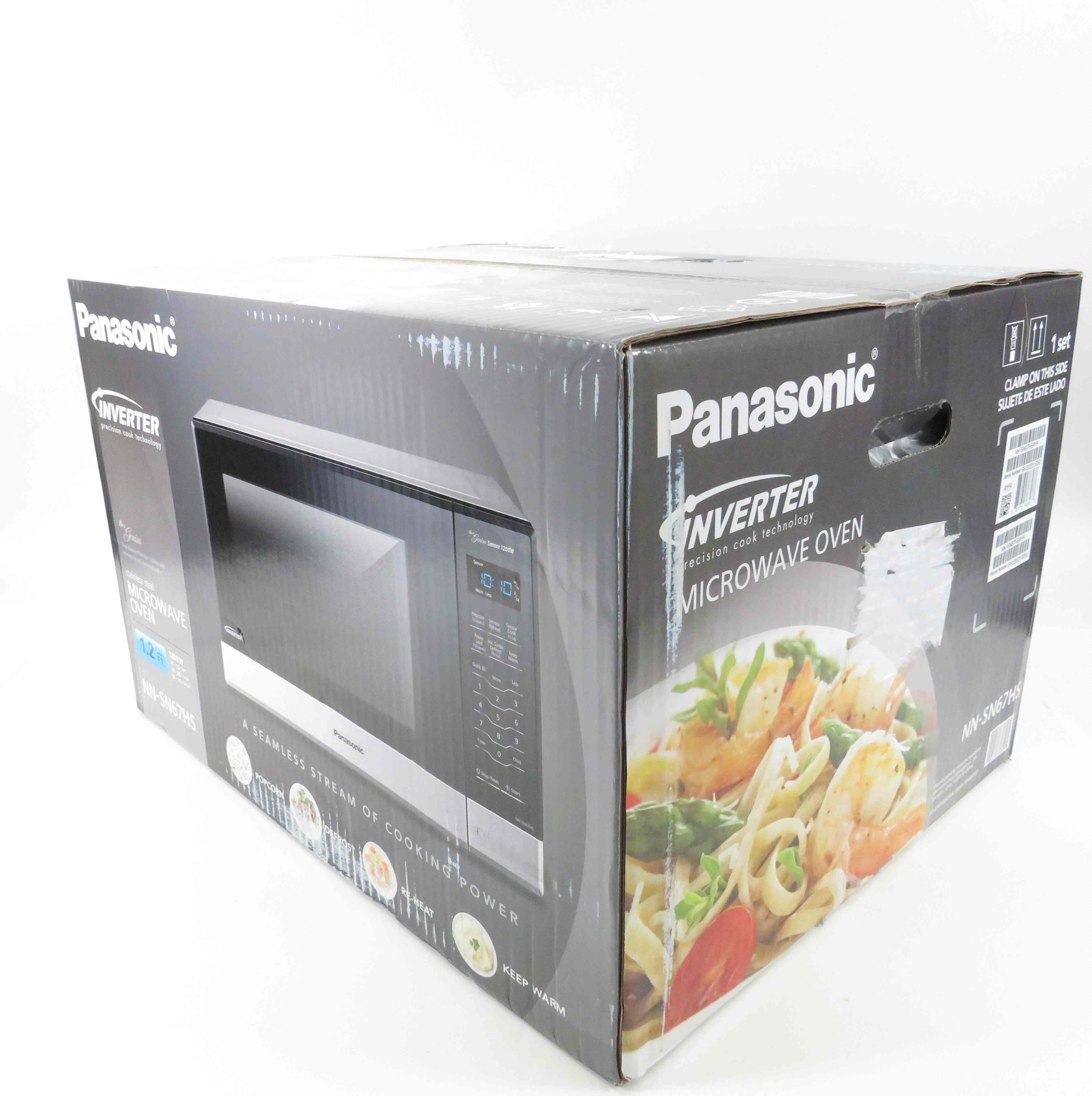 Panasonic Inverter Stainless Steel Microwave Oven NNSN67HS