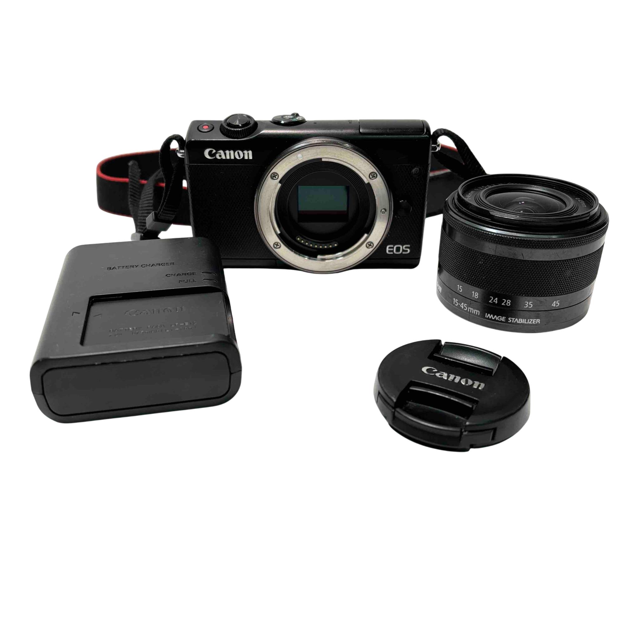 Canon EOS M100 24.2MP Mirrorless Camera/EF-M 15-45mm f/3.5-6.3 IS