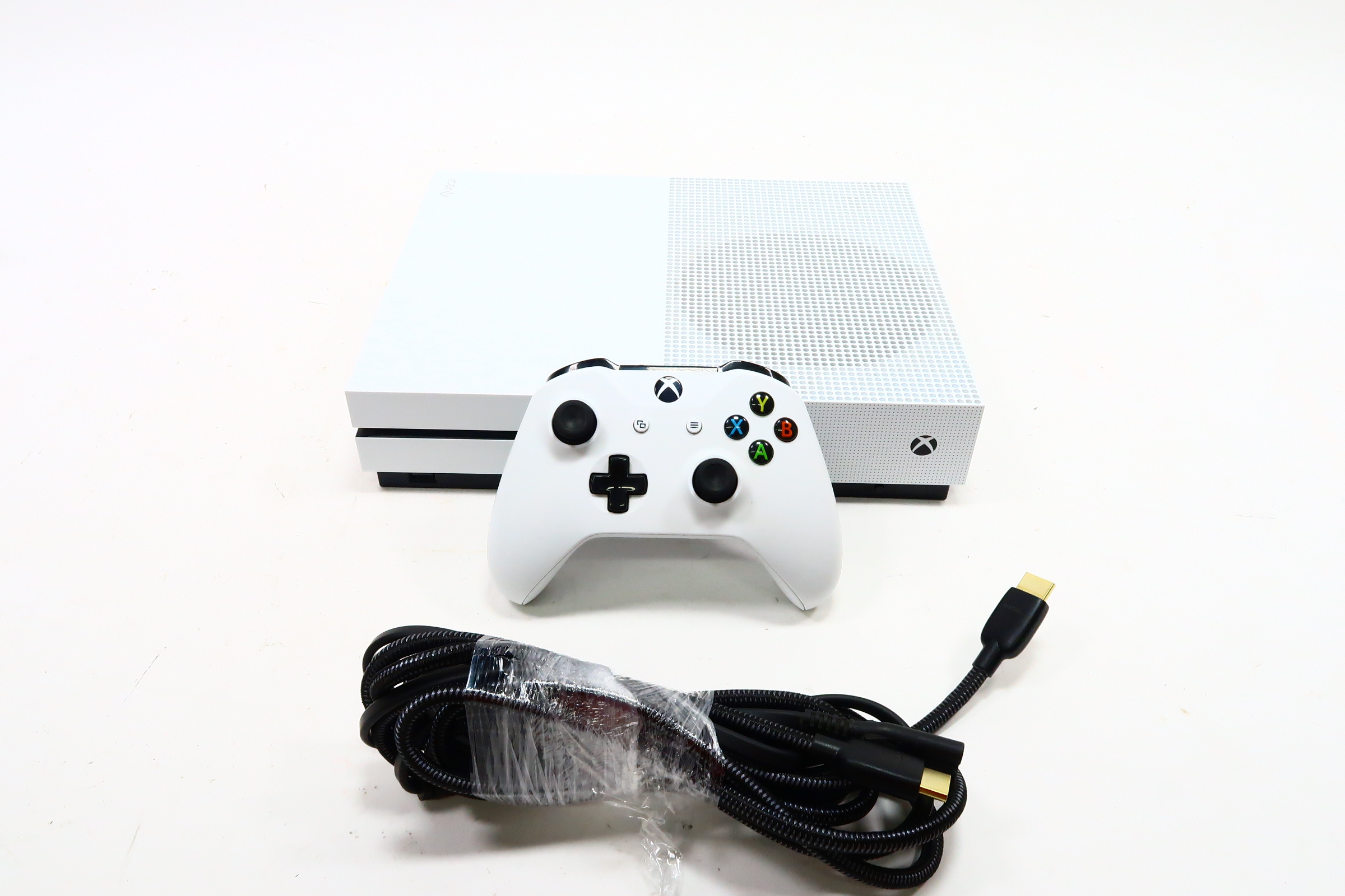 Microsoft Xbox One S 1TB Console, White, 234-01249 