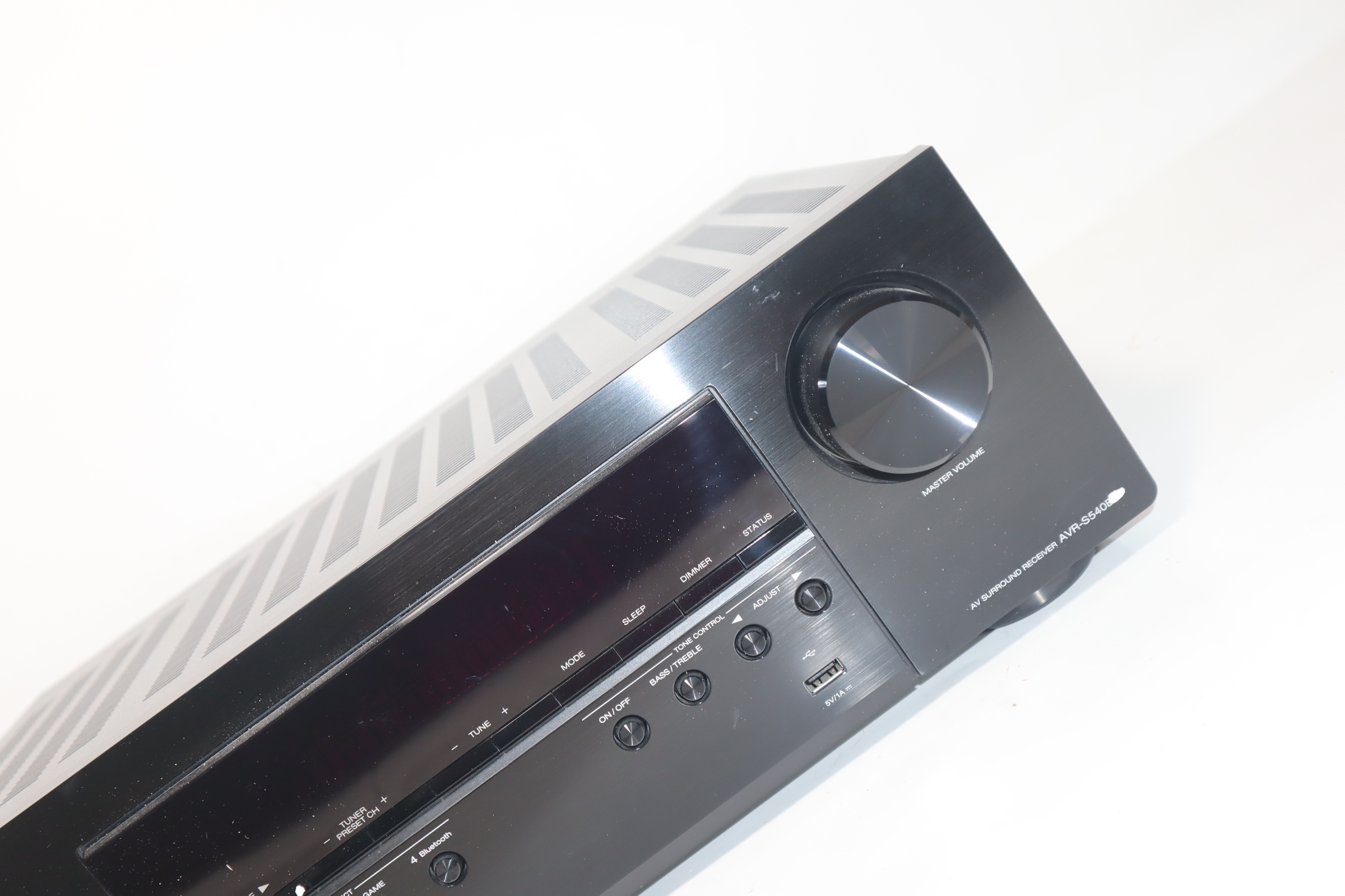 Denon AVR-S540BT ブラック AVR-S540BT - 5.2 Ch. 70W 4K AV Receiver with Bluetooth