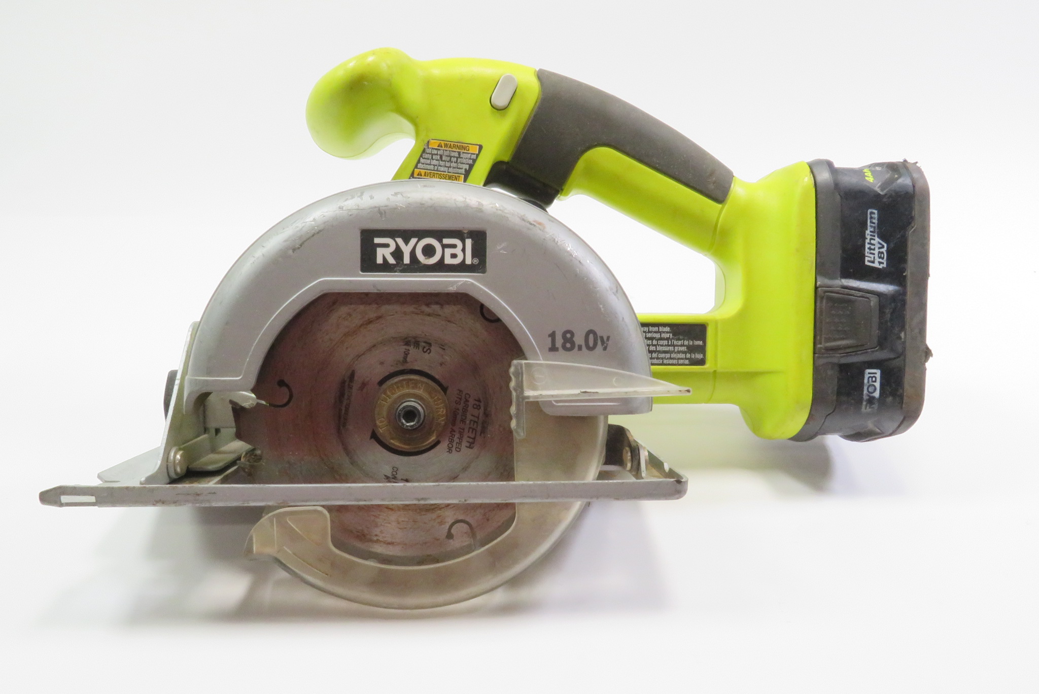 Ryobi P501G ONE 18V 5 1 2 Cordless Circular Saw