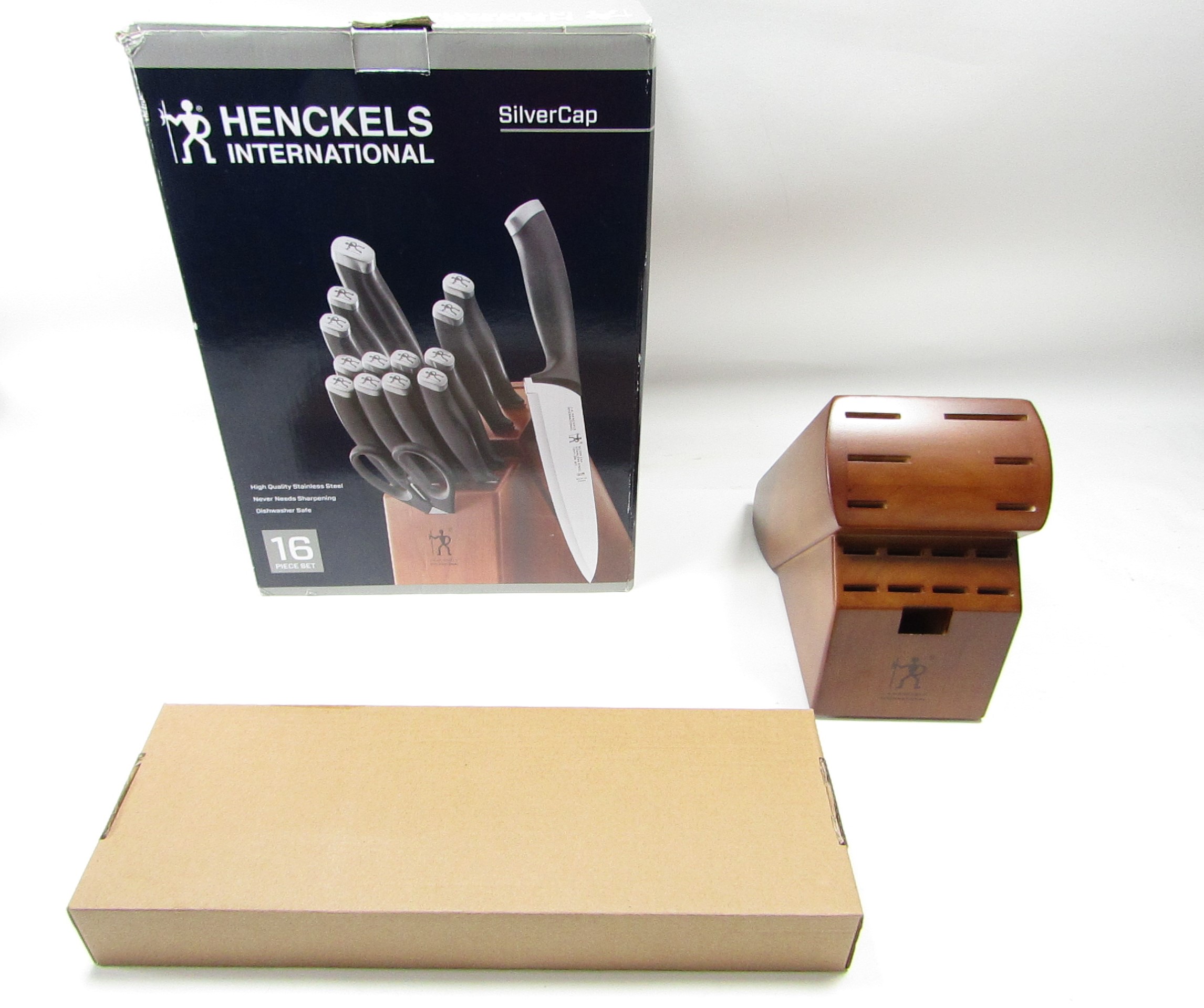 Henckels Silvercap 16pc Block Set