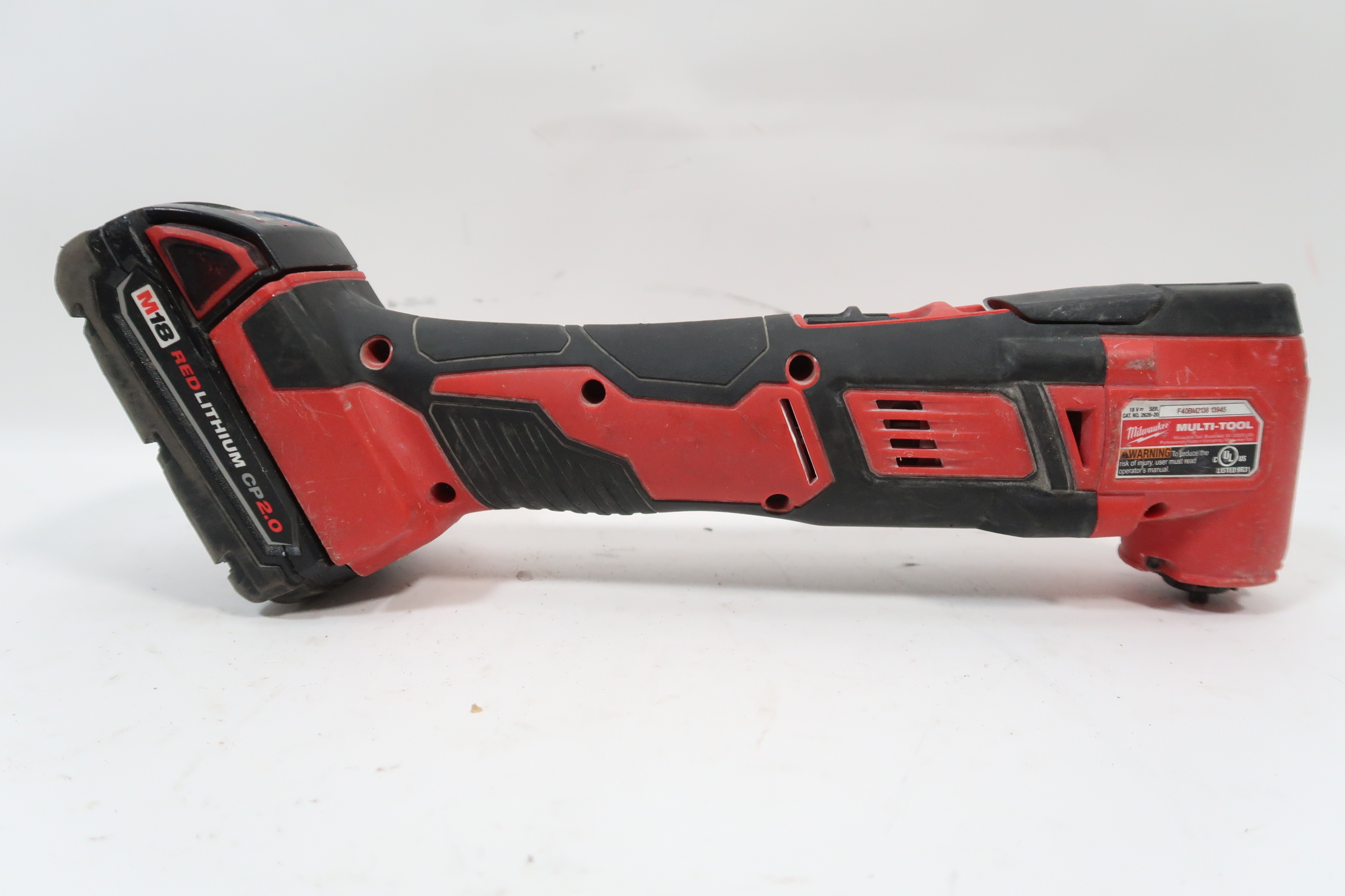 Milwaukee 2626-20 18V Lithium-Ion Cordless Oscillating Multi-Tool