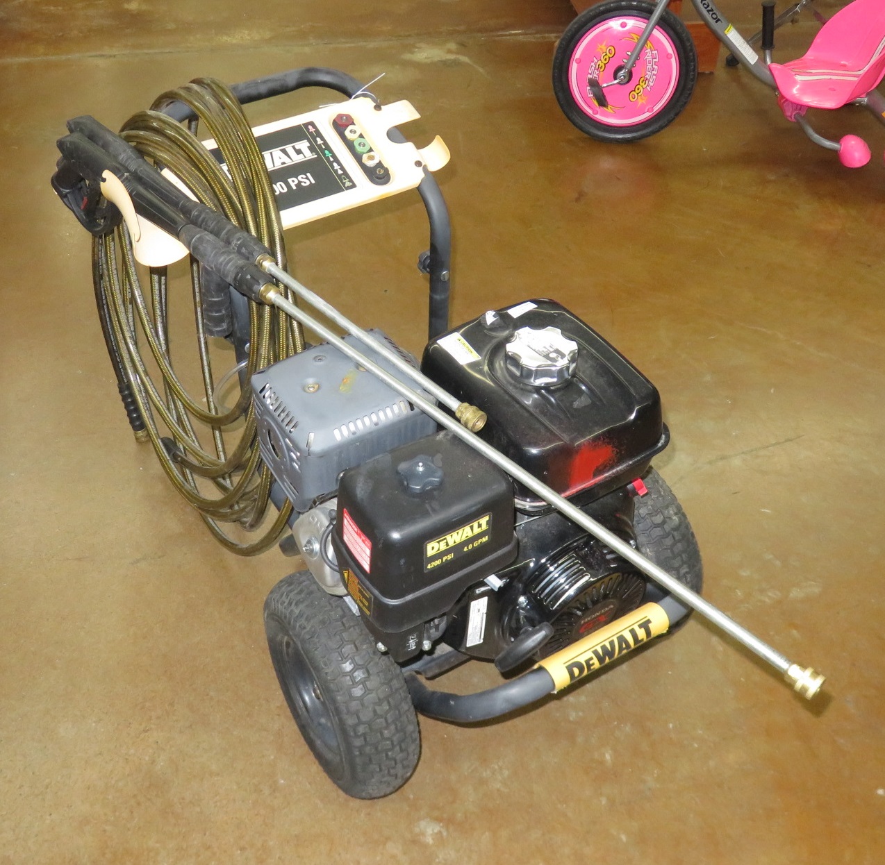 Dewalt gas pressure washer 4200 psi dxpw60605 sale