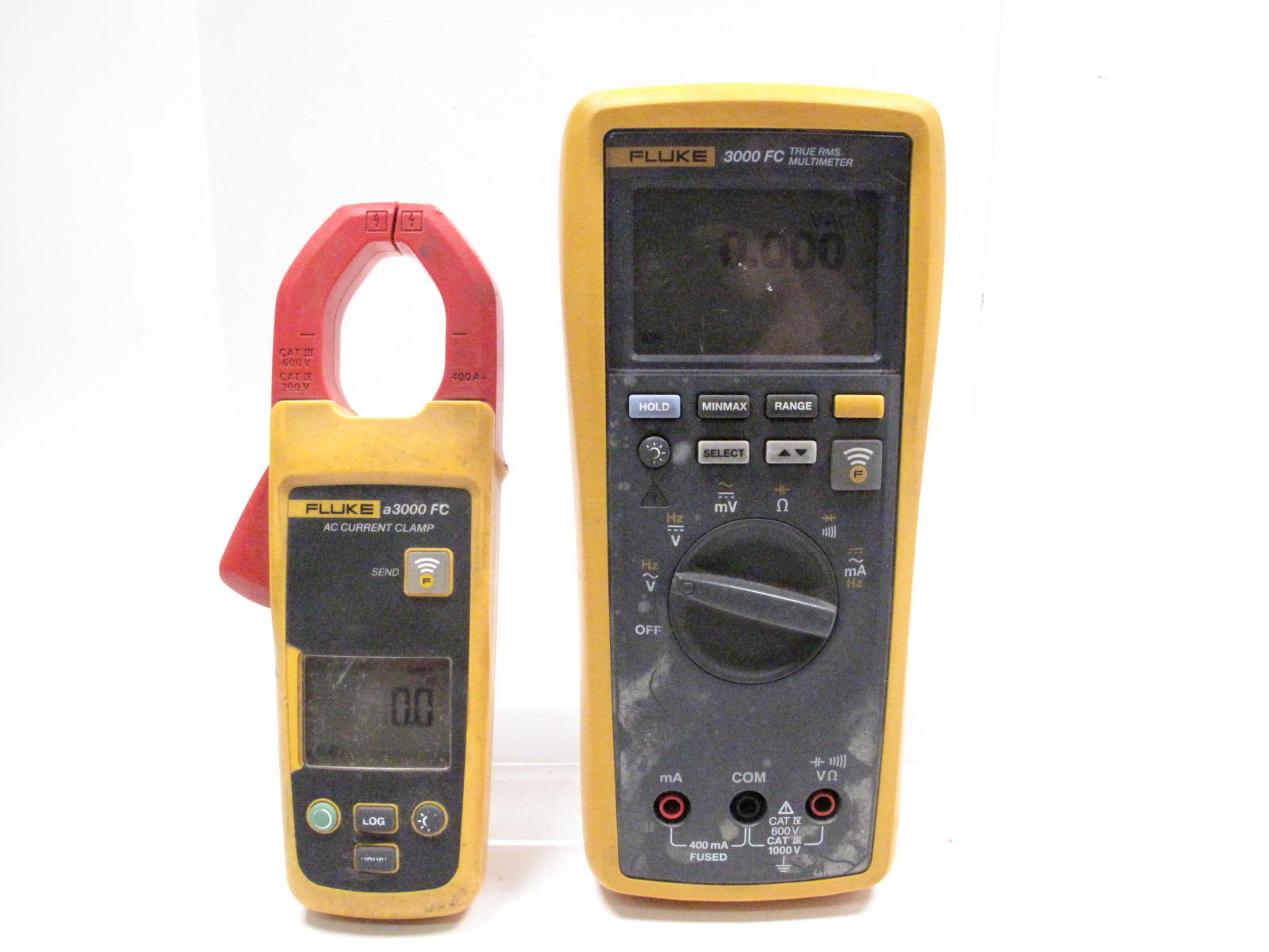 Fluke 3000 FC Wireless Digital Multimeter True RMS Fluke a3000 FC Clamp