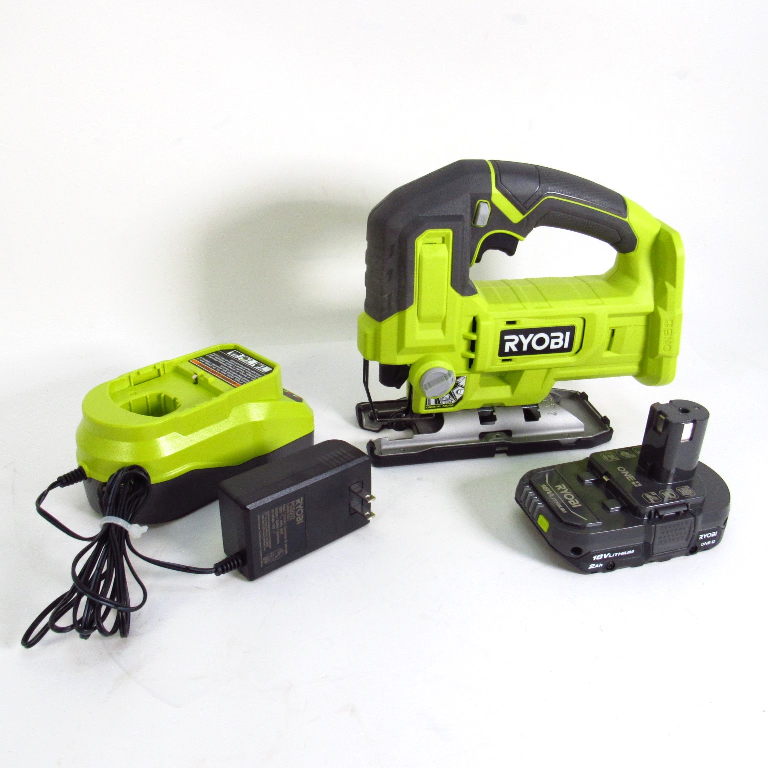 Ryobi One Ryobi Oht1855 Ryobi Cordless Jigsaw With Battery And