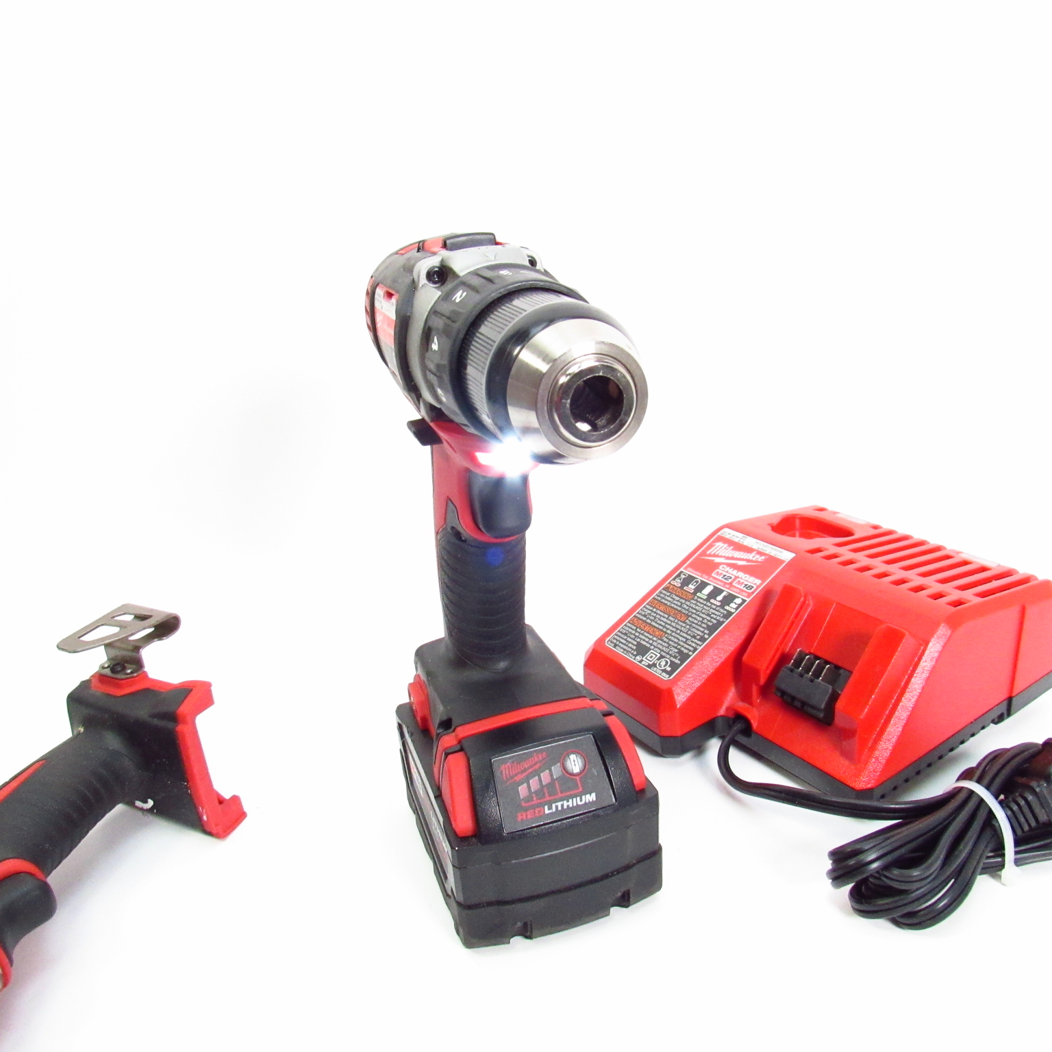 Milwaukee M18 18V 2Piece 260620 1/2'' Drill 265620 1/4'' Impact