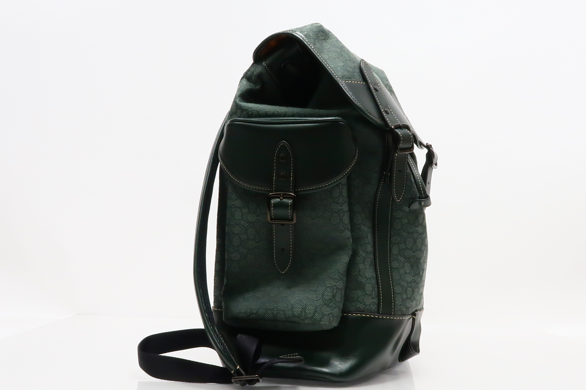 Coach Micro Signature Jacquard Hitch Backpack - F2321-CM387