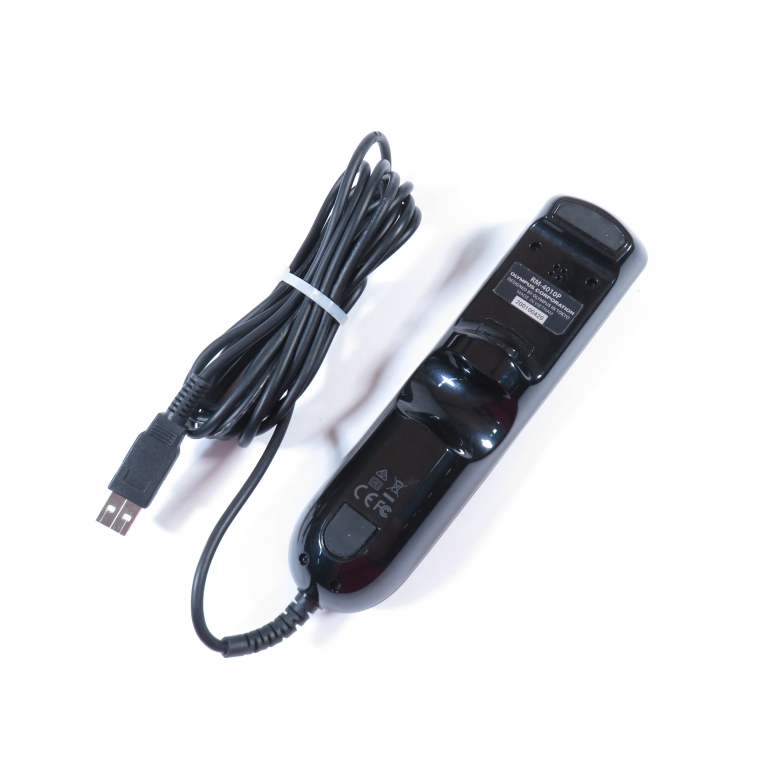 Olympus RecMic II RM-4010P Unidirectional Corded Push Button Microphone