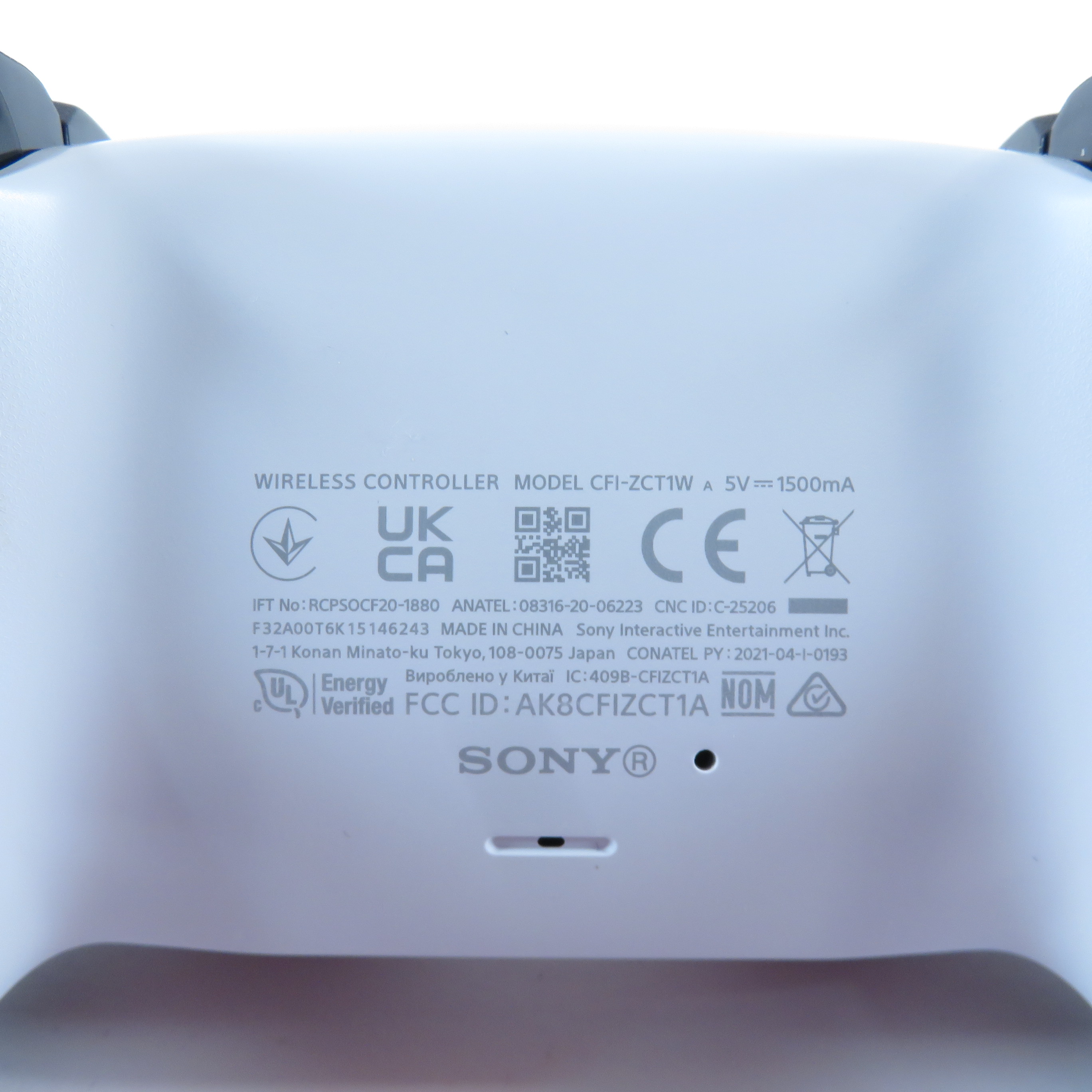 Sony PlayStation DualSense CFI-ZCT1W Adaptive Trigger Wireless Controller