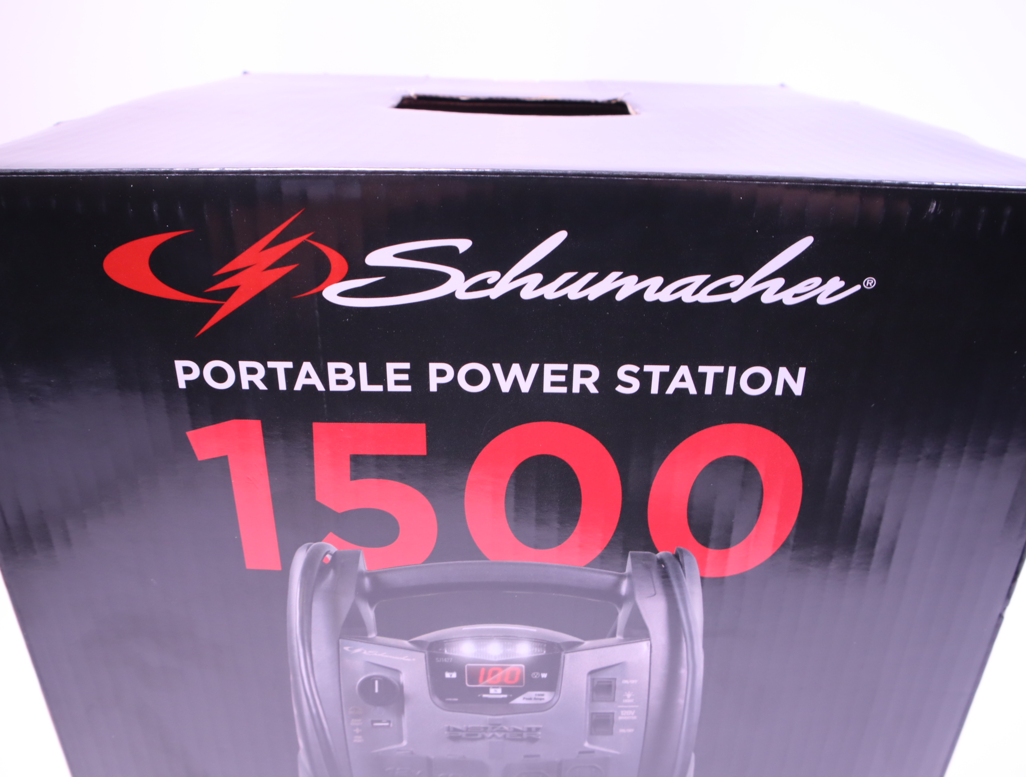 Schumacher SJ1427 6-in-1 Portable Power Station 1500 Peak Amp Jump