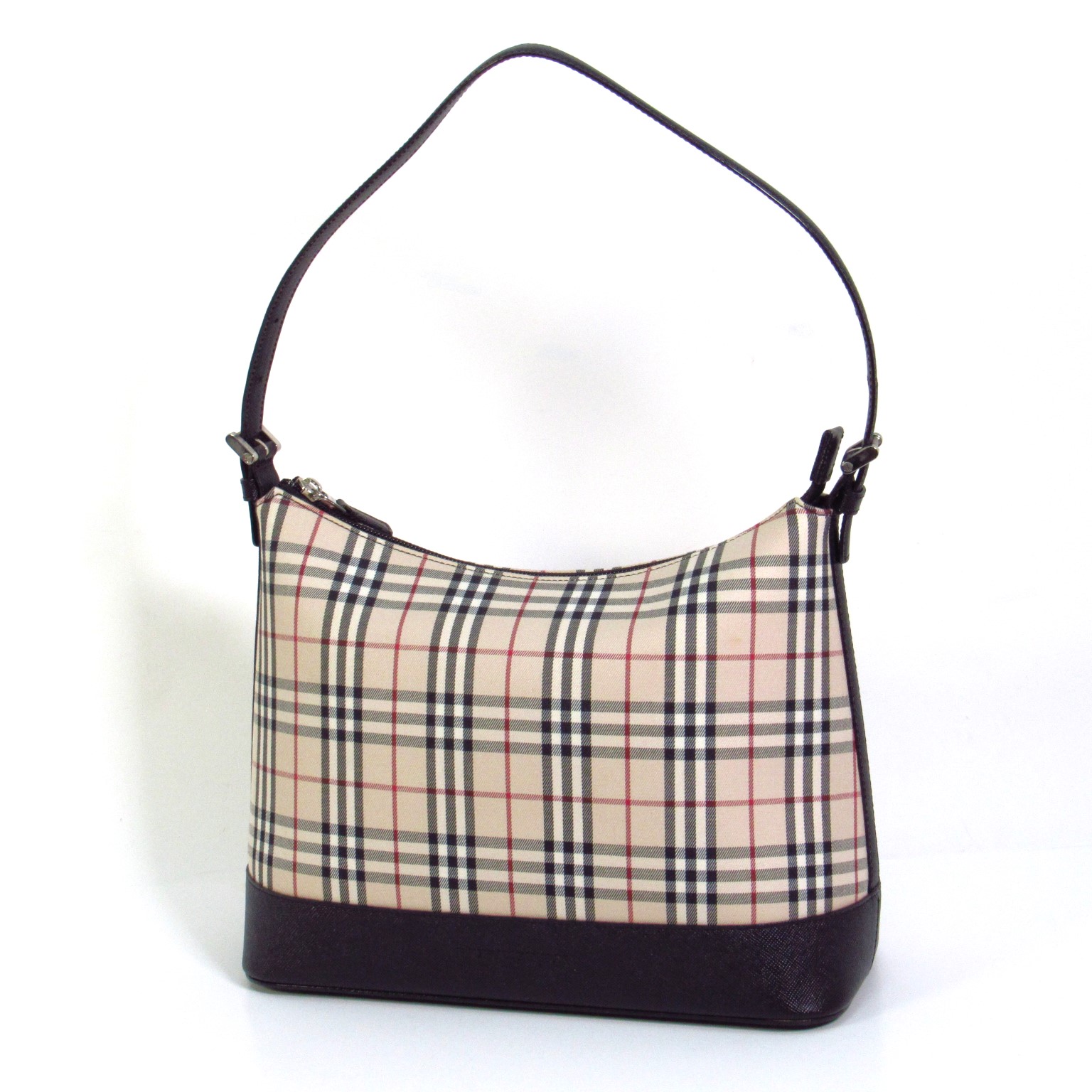 Burberry Black Canvas Shoulder Bag outlet