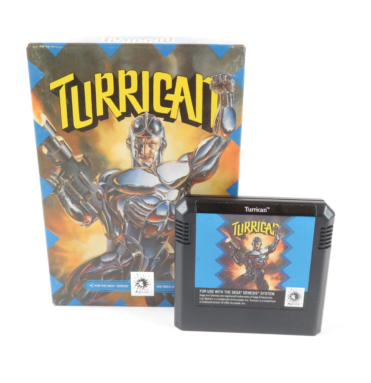 Turrican Video Game for the Sega Genesis