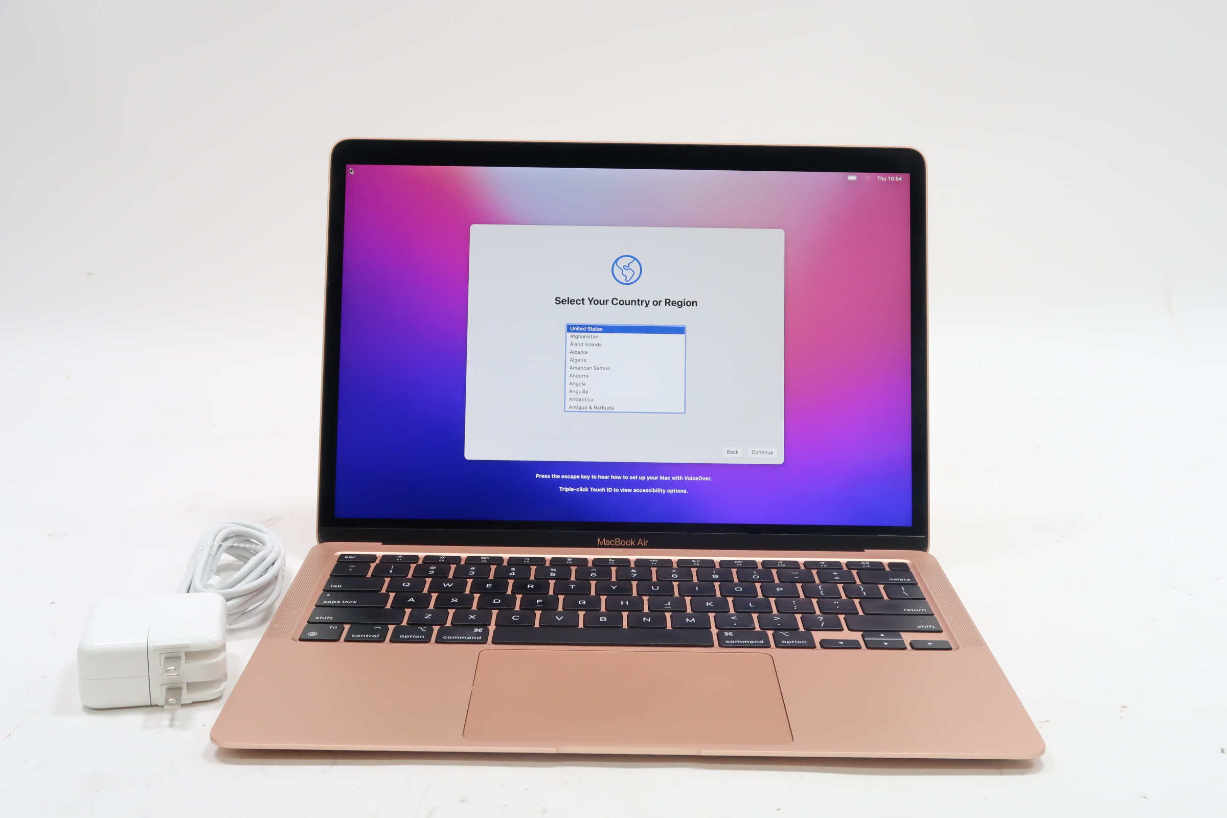 【美品】MacBook Air 2020 M1/8GB/256GB_SPG Apple MacBook Air 2020 MGN63LL/A Apple M1 3.2GHz 8GB RAM