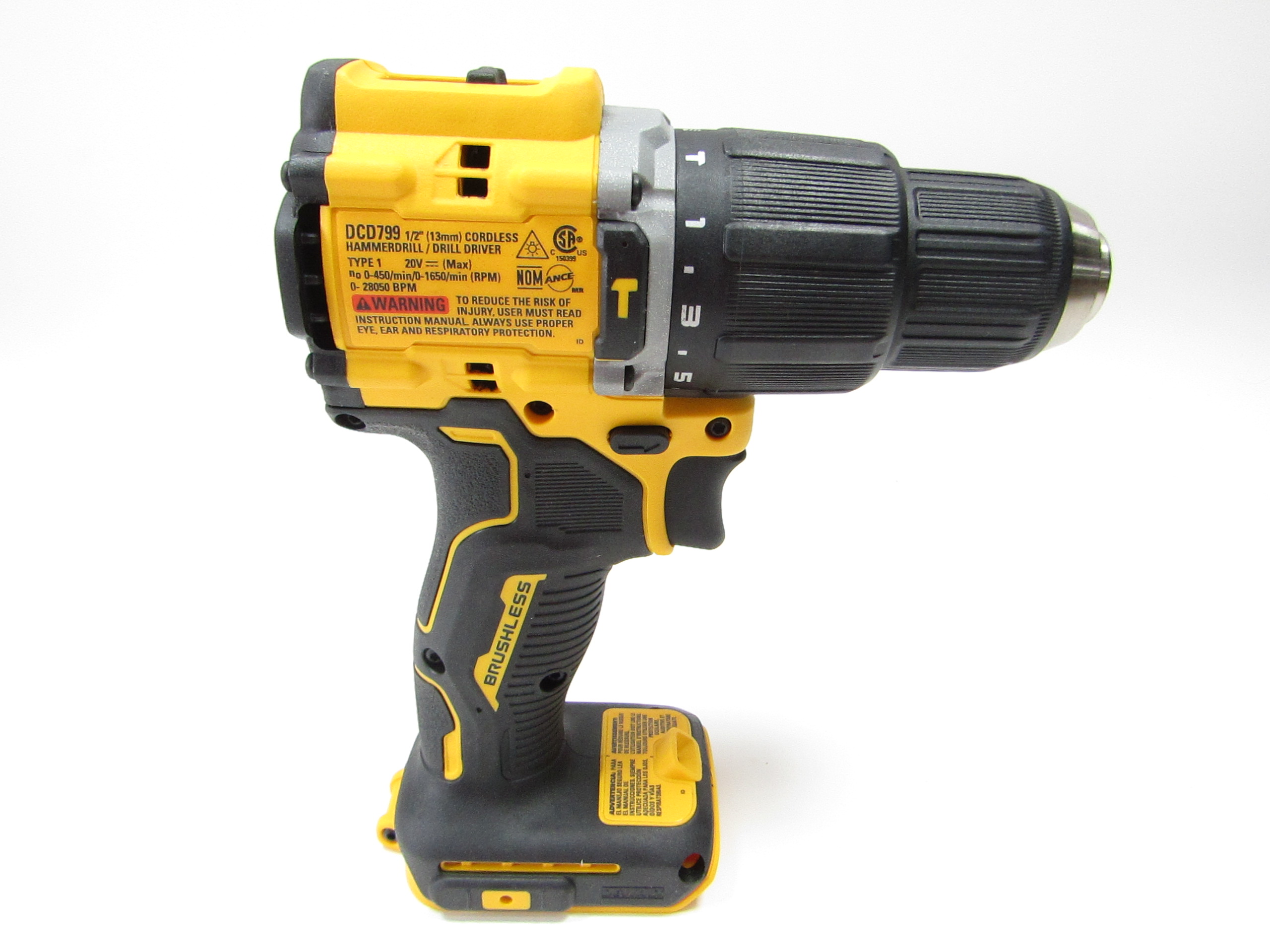 DeWalt DCD799 20V MAX Atomic Compact Series 1/2