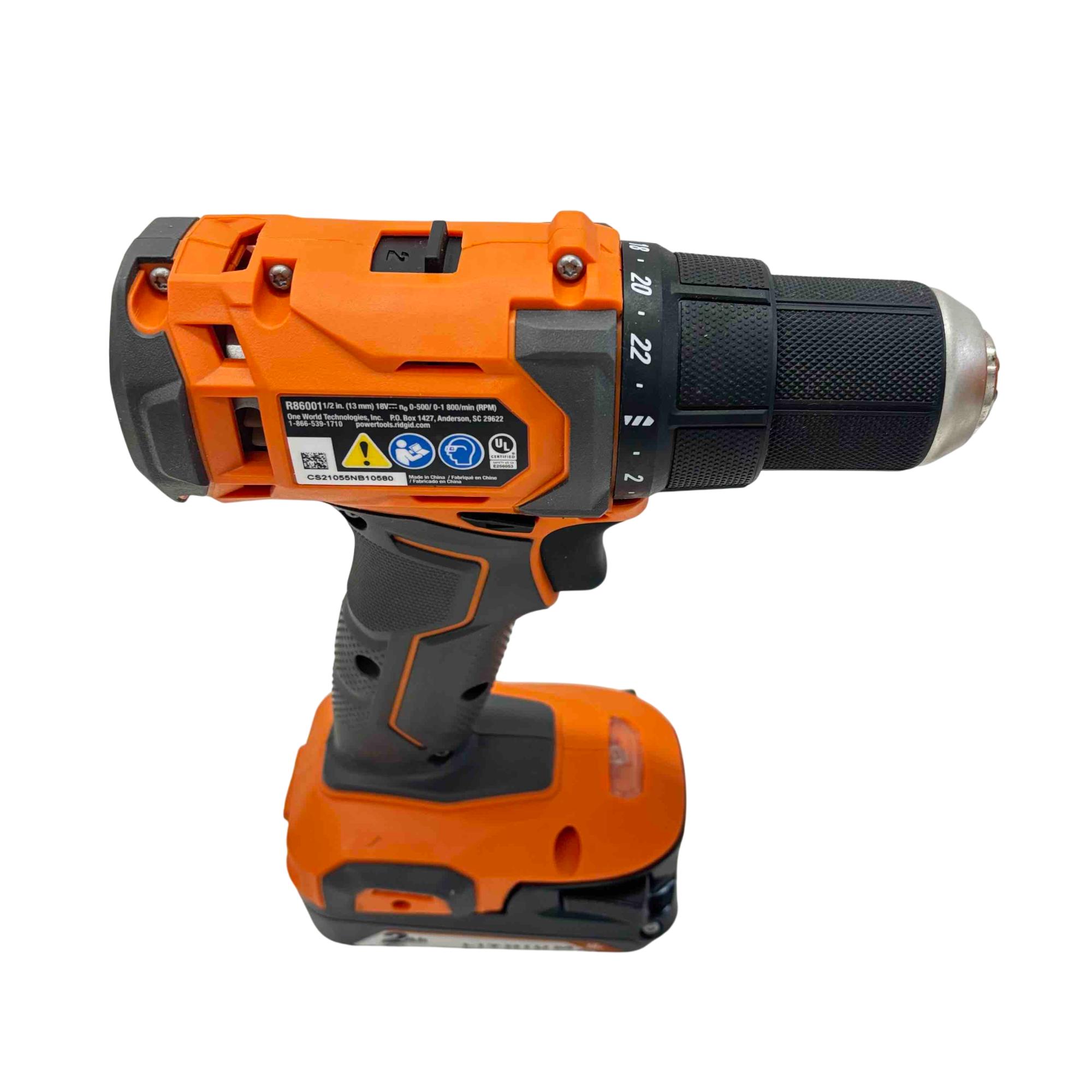 Ridgid R6002 Ridgid R860052 18V 1/2