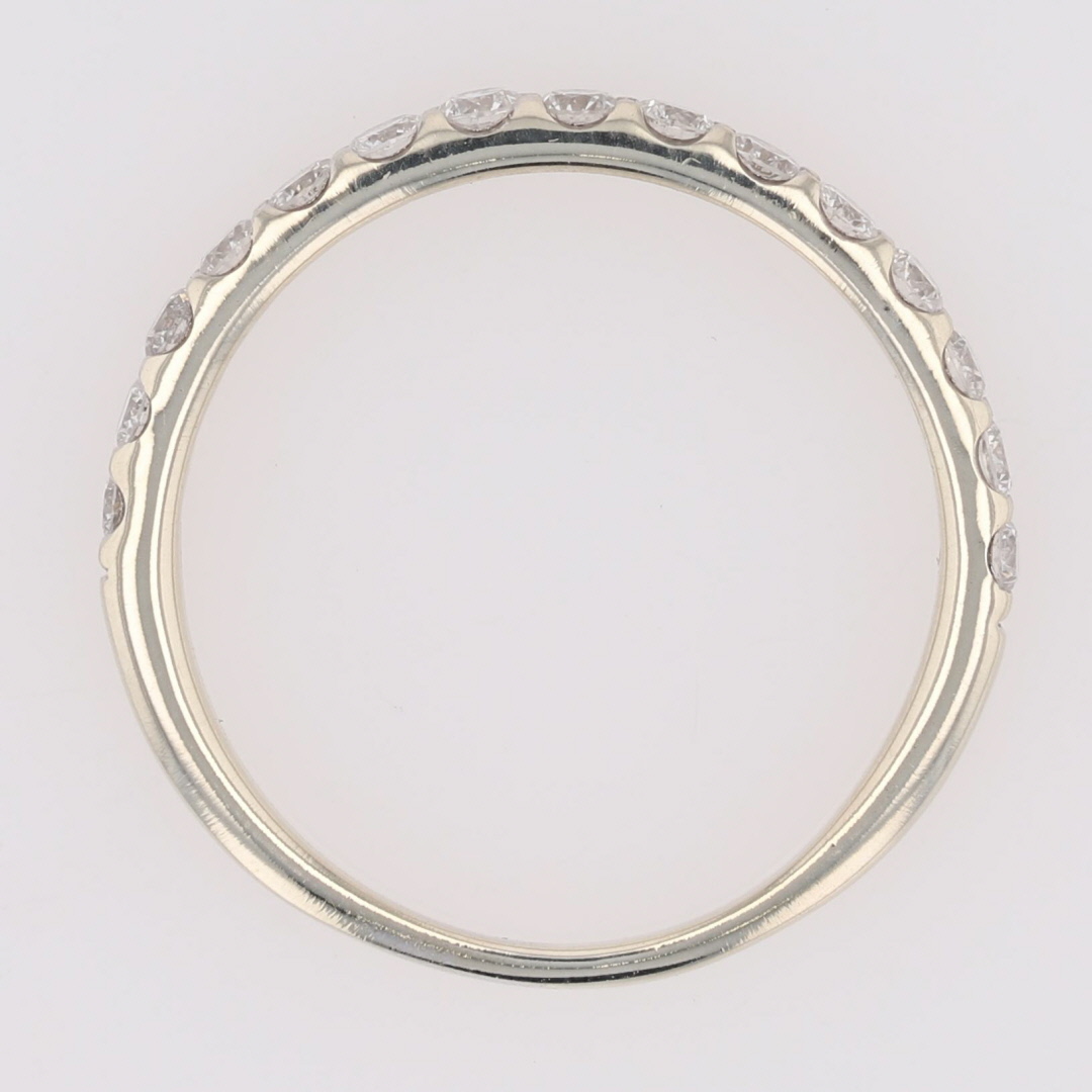 .45ctw Round Cut Diamond Pavé Set Wedding Band Ring 14k White Gold Size 6.5