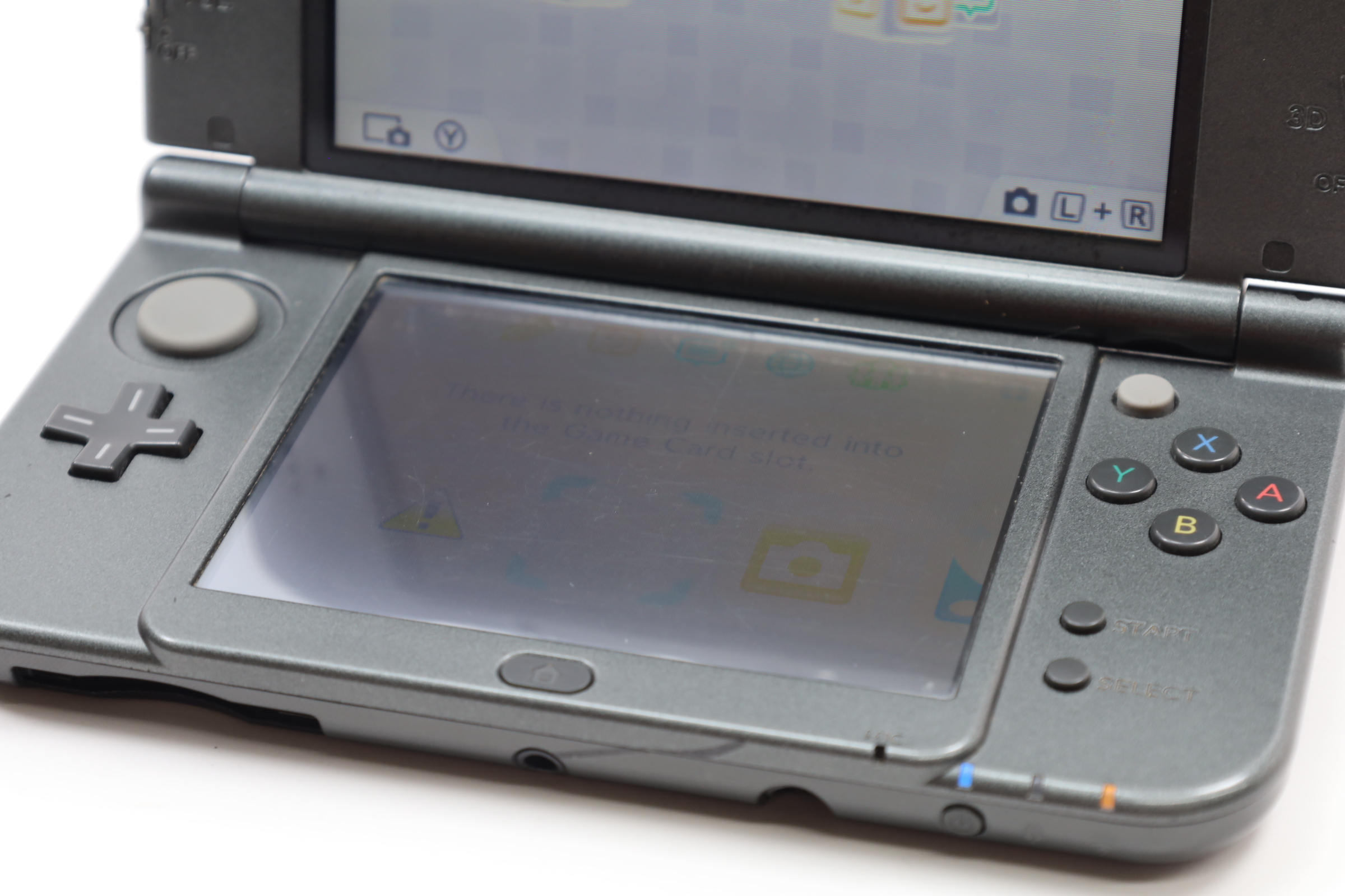 Nintendo New 3DS XL RED-001 3D Portable Gaming System - Gray (8097)