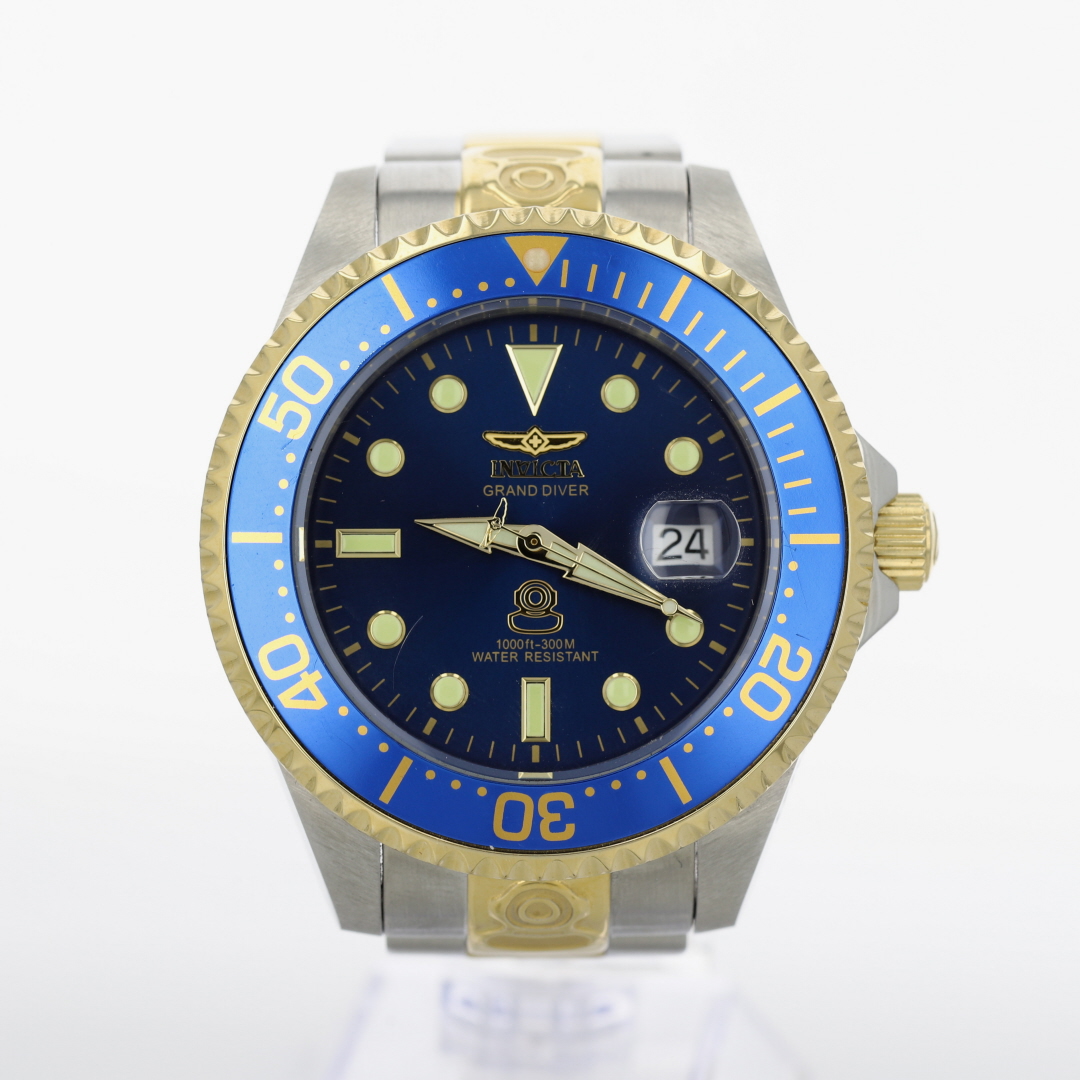 Invicta Pro Diver Grand Diver Blue Dial Automatic Stainless Steel